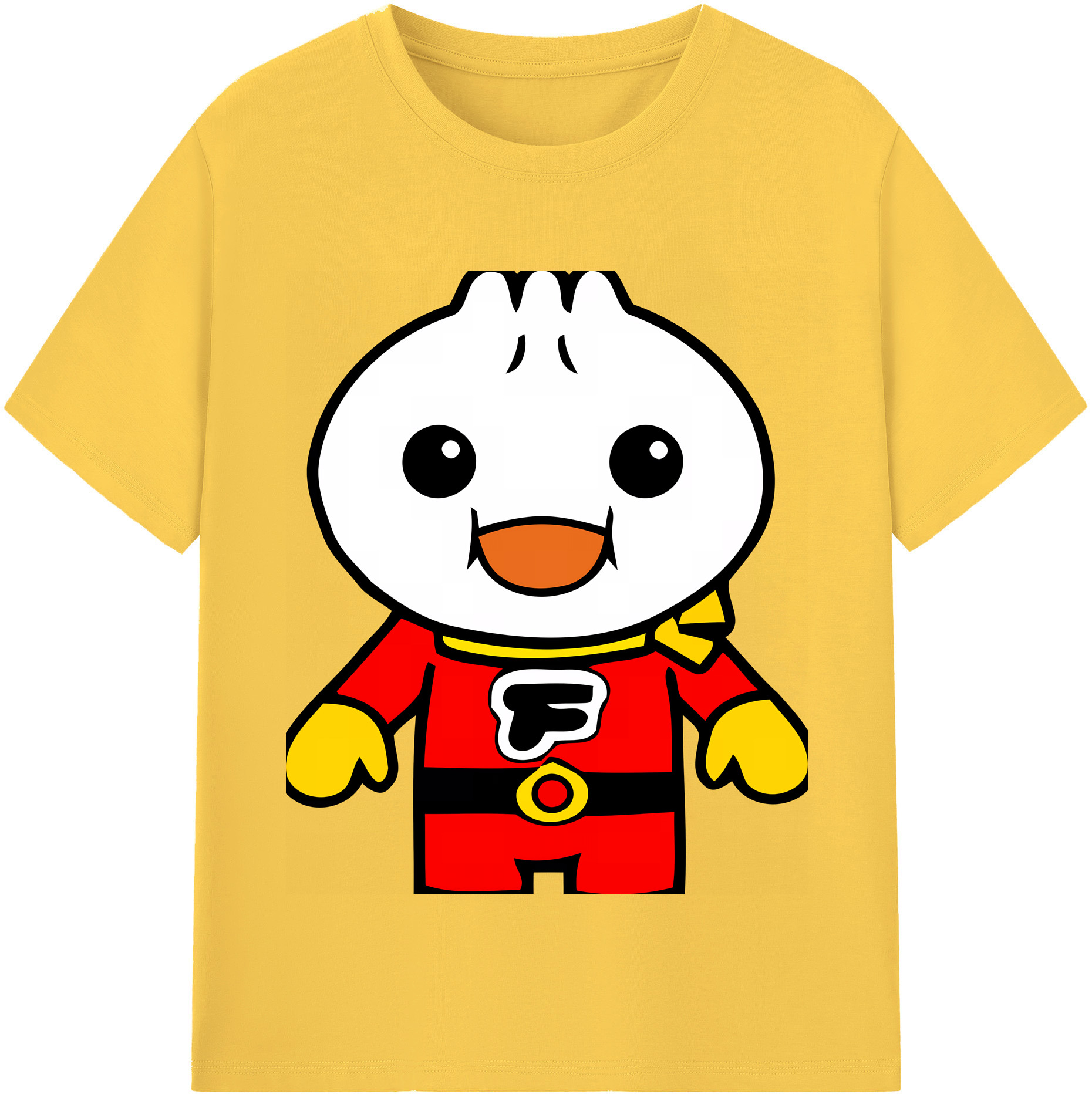 （画像用） アンパンマン Anpanman 綿100％半袖Tシャツ（フロントプリント）