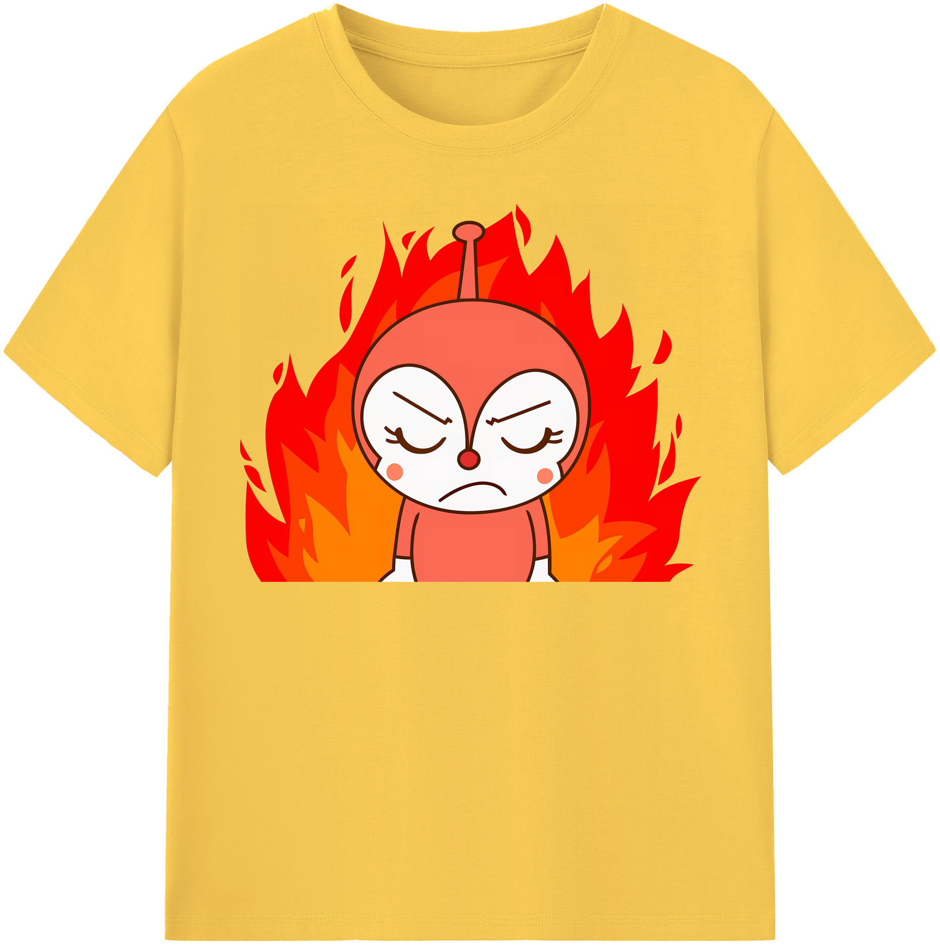 （画像用） アンパンマン Anpanman 綿100％半袖Tシャツ（フロントプリント）