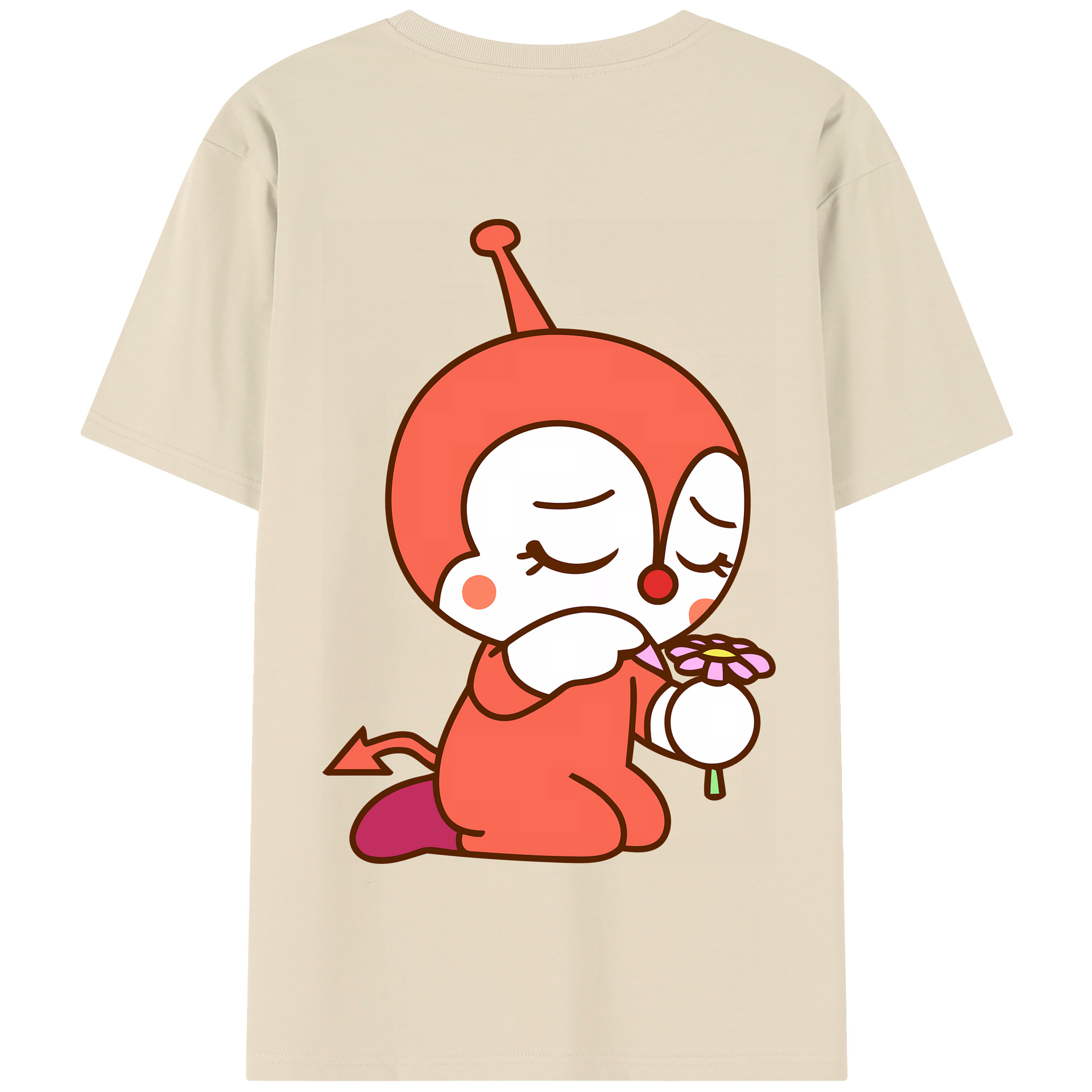 （画像用） アンパンマン Anpanman 綿100％半袖Tシャツ（背面プリント）