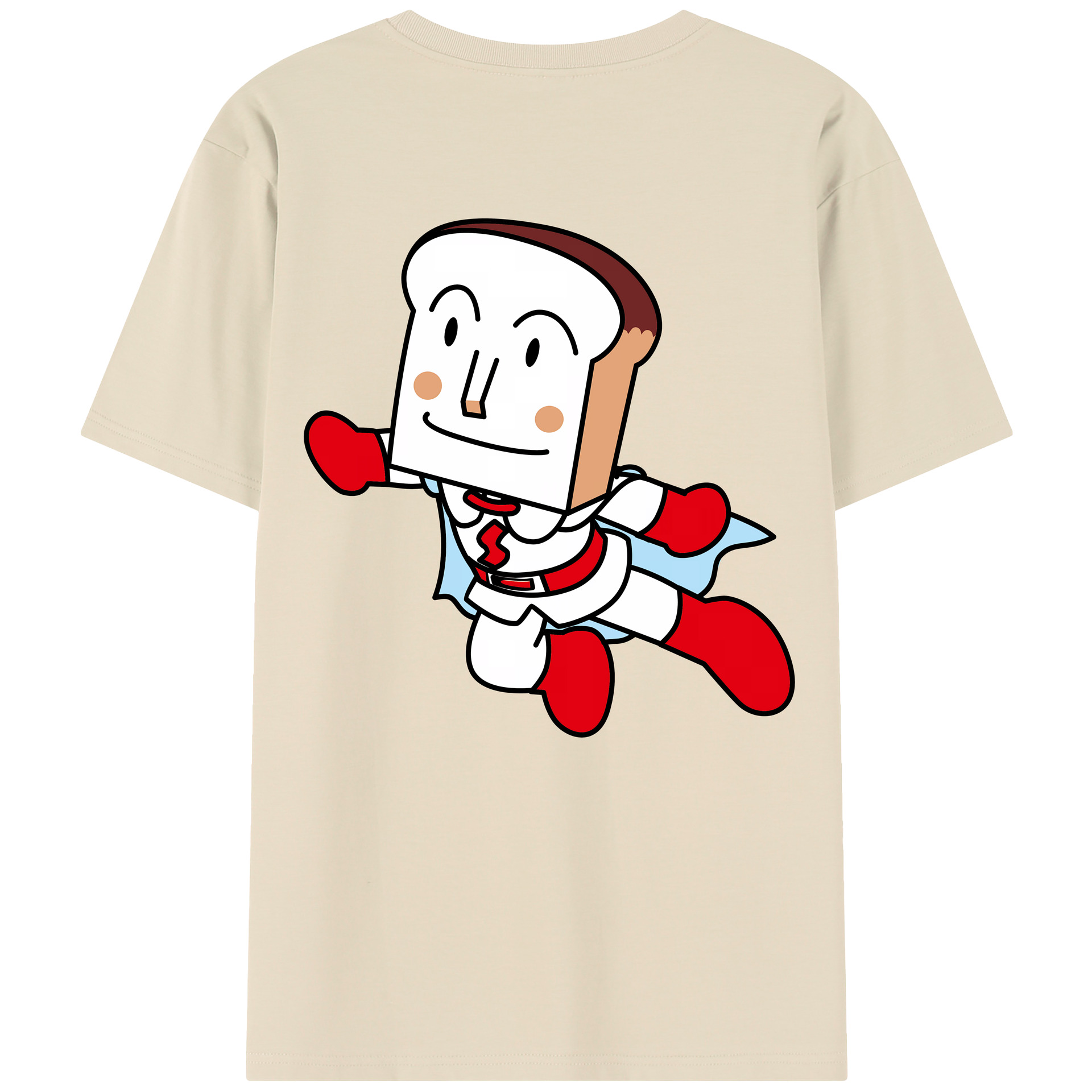 （画像用） アンパンマン Anpanman 綿100％半袖Tシャツ（背面プリント）