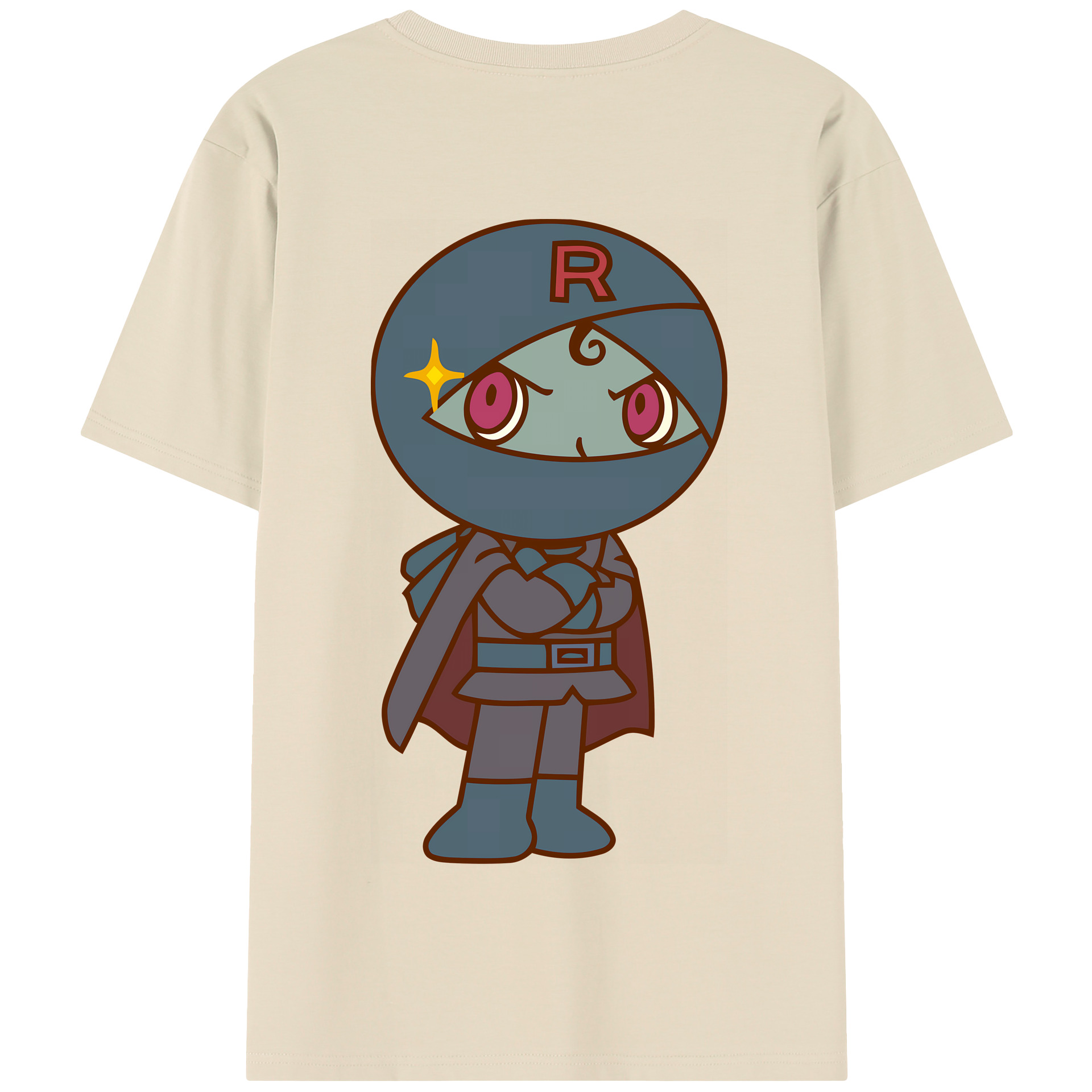（画像用） アンパンマン Anpanman 綿100％半袖Tシャツ（背面プリント）