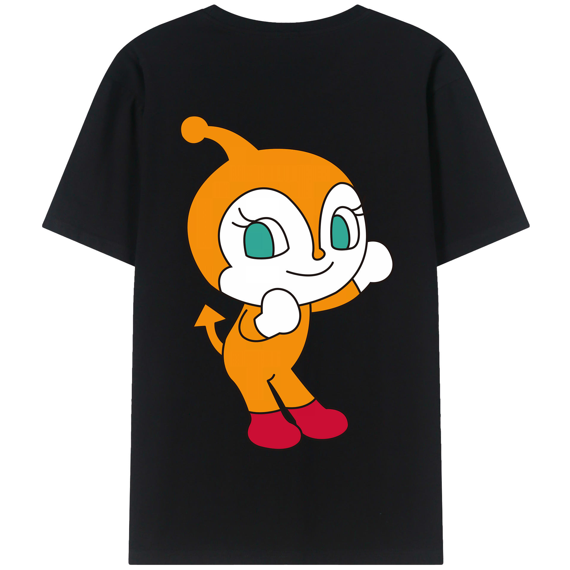 （画像用） アンパンマン Anpanman 綿100％半袖Tシャツ（背面プリント）