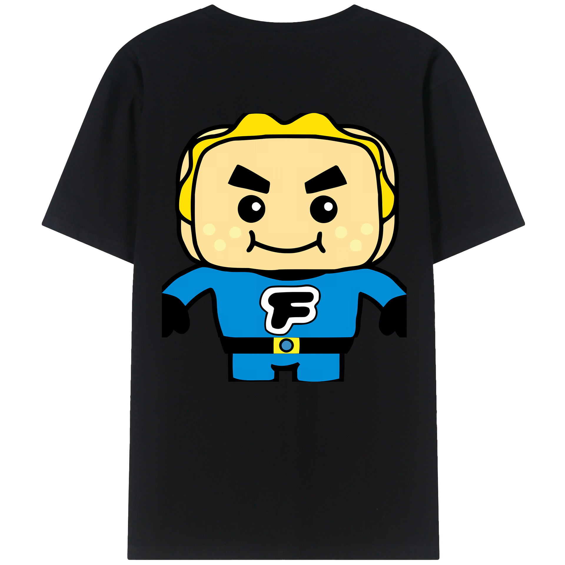 アンパンマン Anpanman 綿100％半袖Tシャツ（背面プリント）