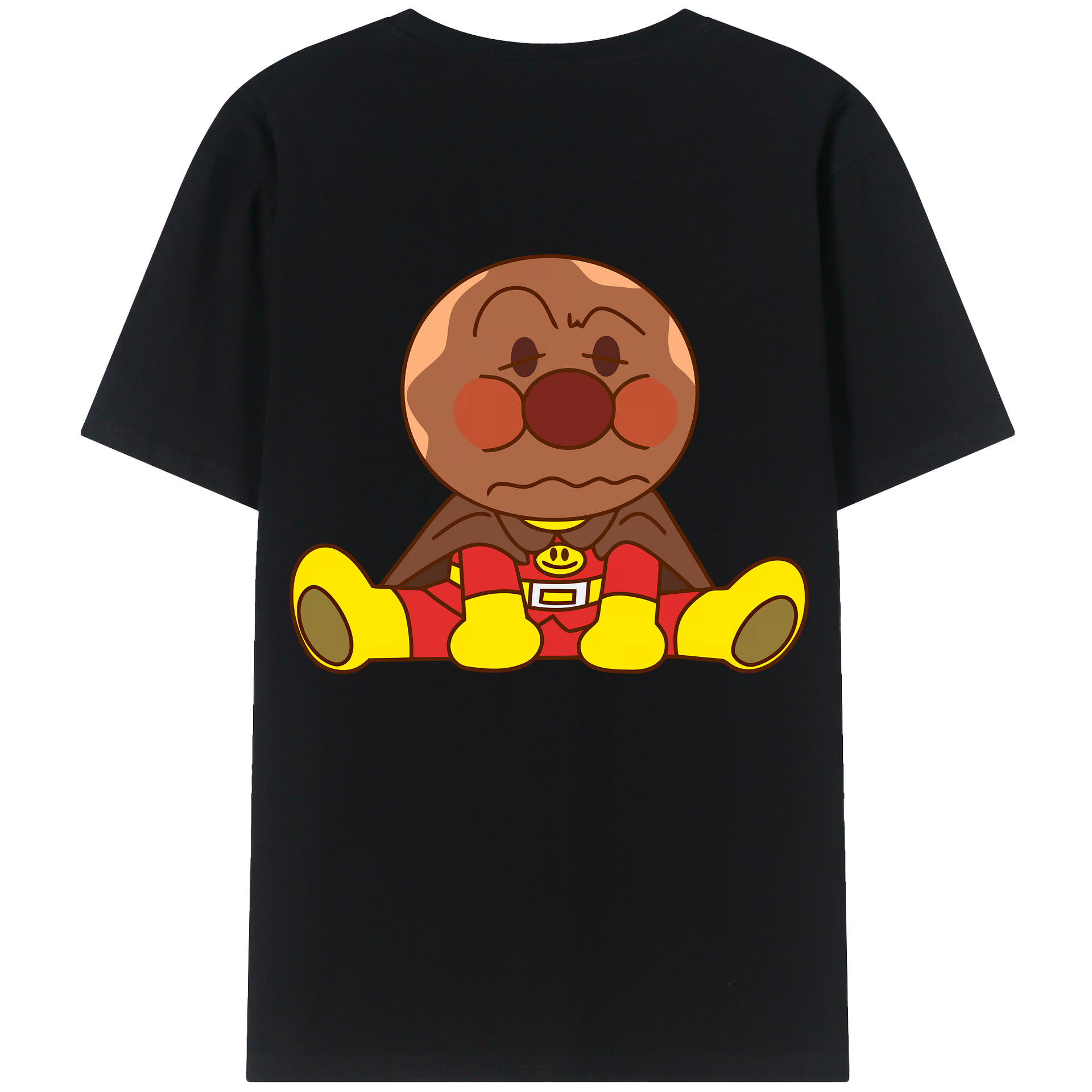 （画像用） アンパンマン Anpanman 綿100％半袖Tシャツ（背面プリント）