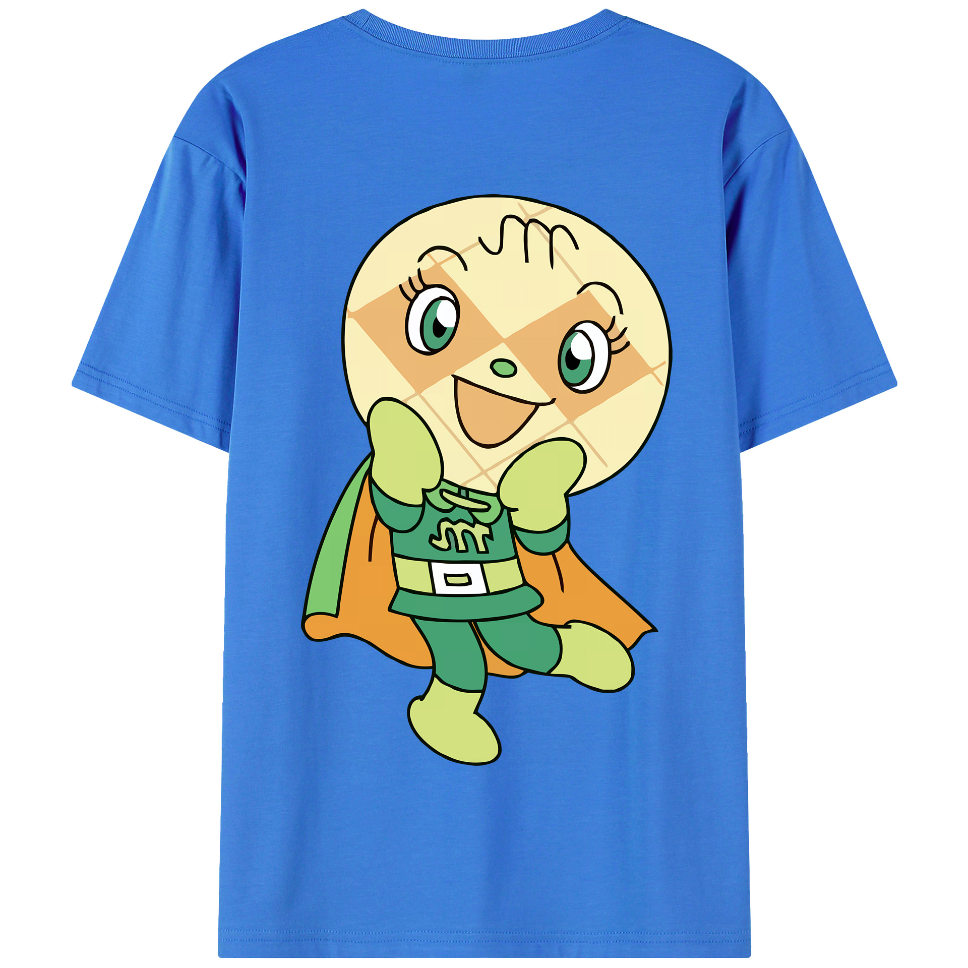 （画像用） アンパンマン Anpanman 綿100％半袖Tシャツ（背面プリント）