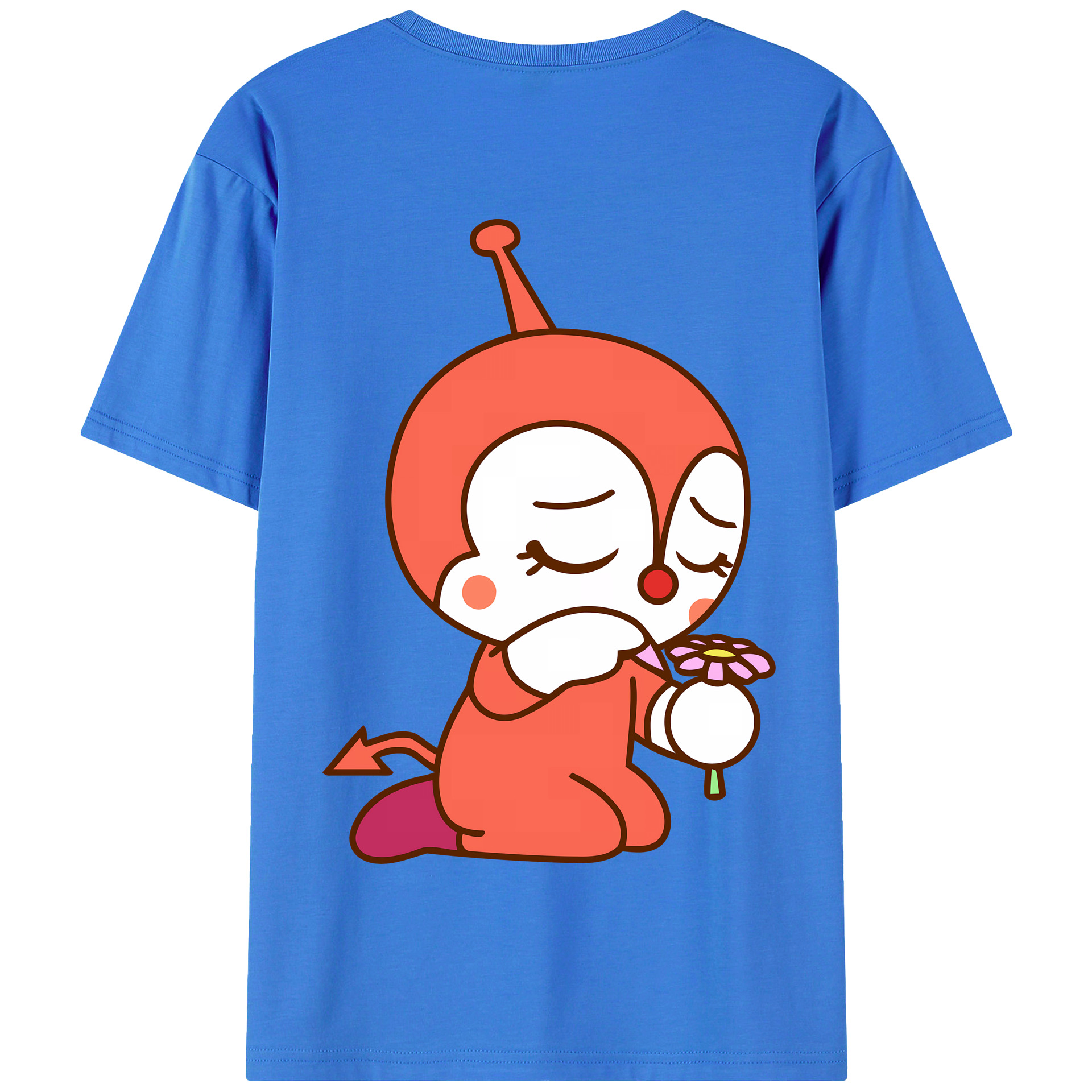 （画像用） アンパンマン Anpanman 綿100％半袖Tシャツ（背面プリント）