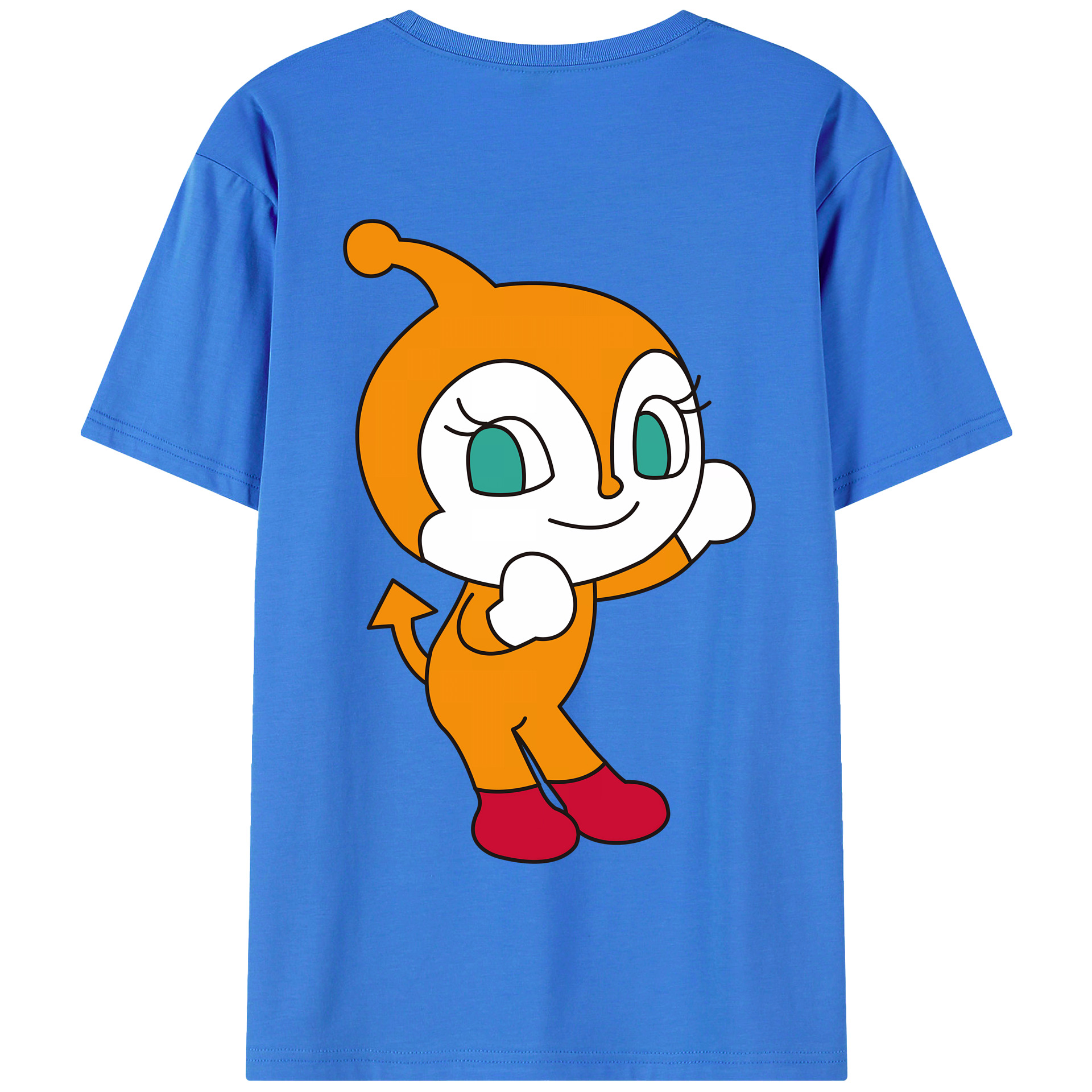 （画像用） アンパンマン Anpanman 綿100％半袖Tシャツ（背面プリント）