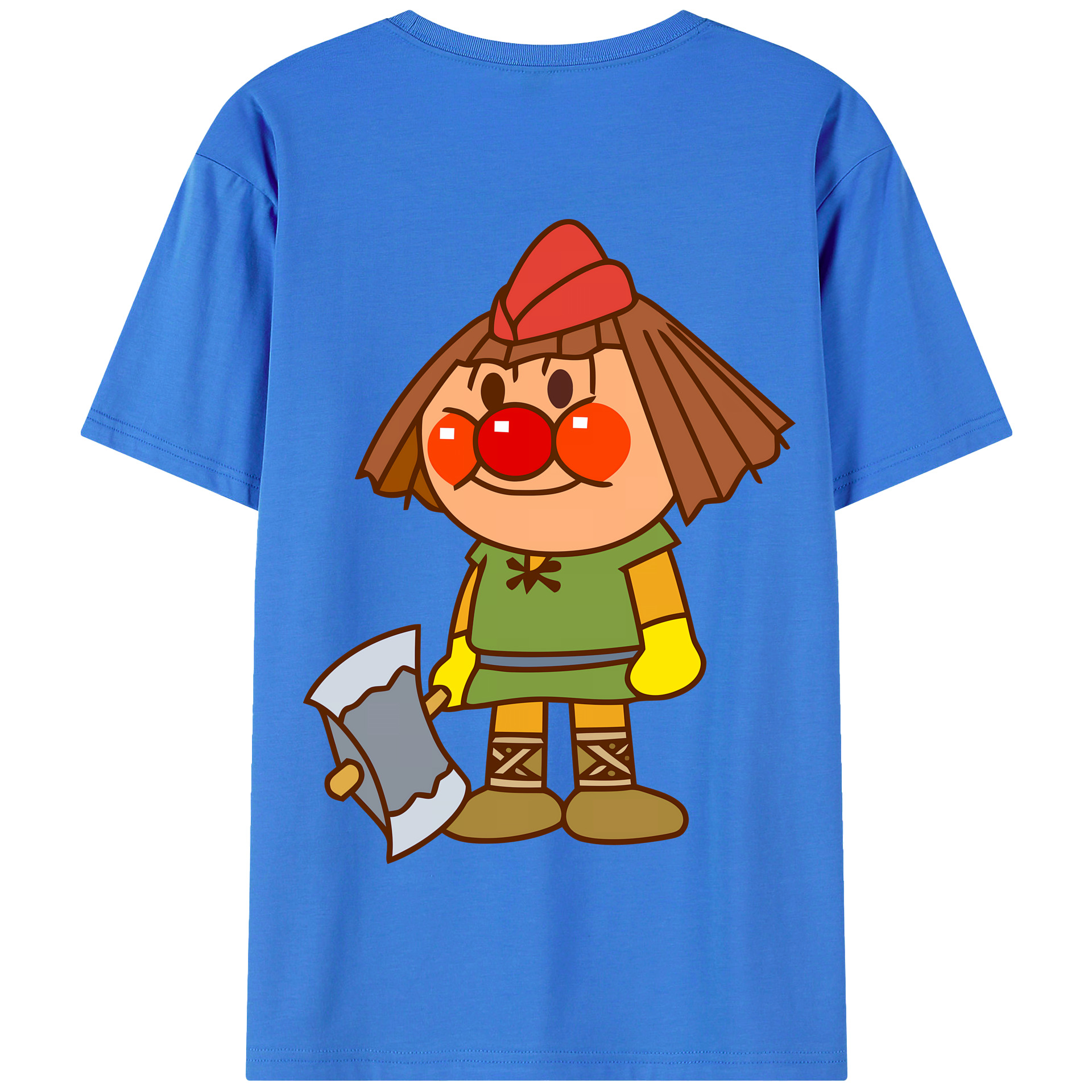 （画像用） アンパンマン Anpanman 綿100％半袖Tシャツ（背面プリント）