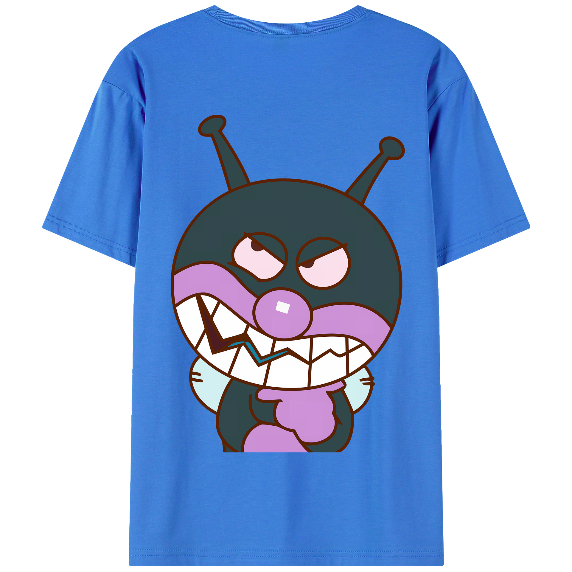 （画像用） アンパンマン Anpanman 綿100％半袖Tシャツ（背面プリント）
