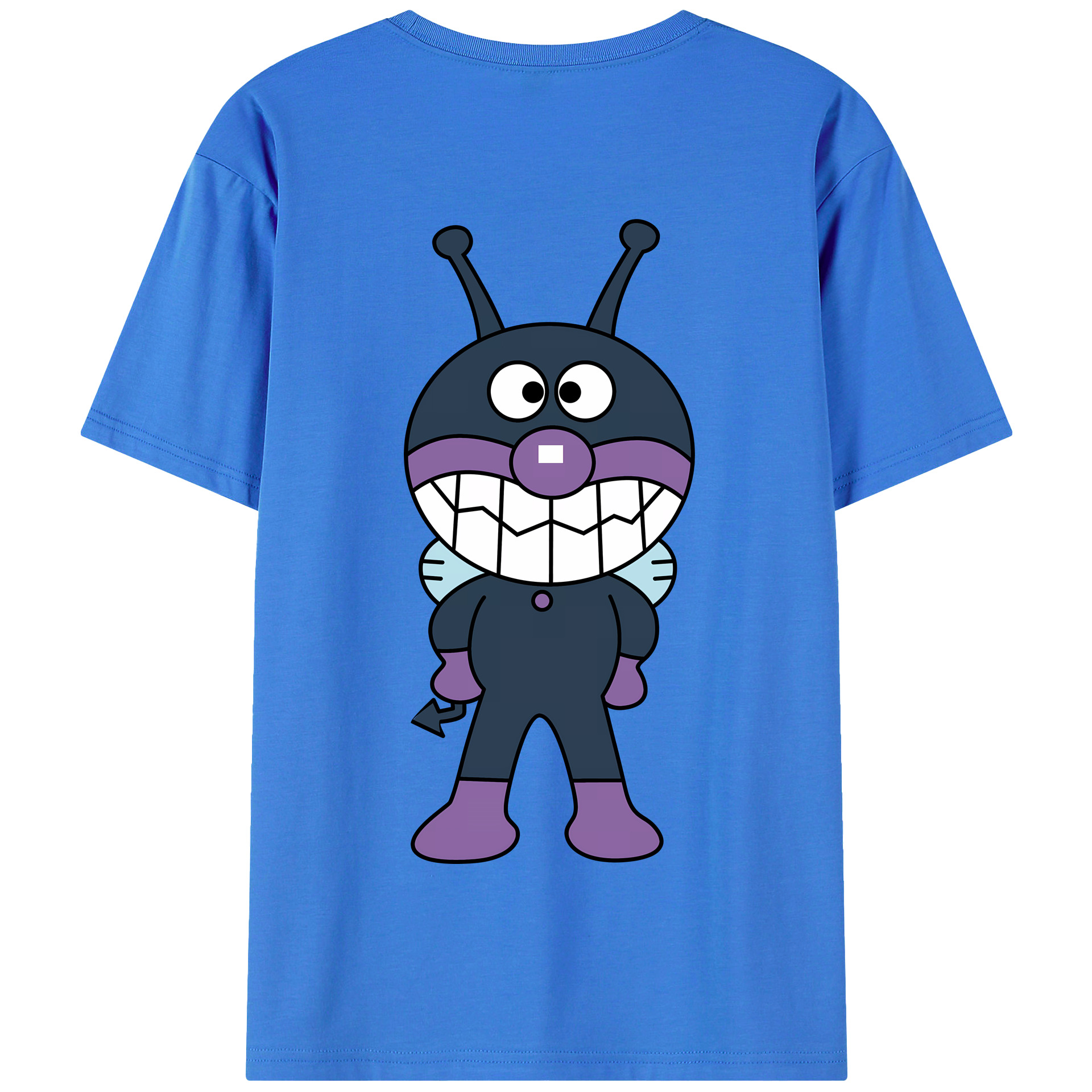 （画像用） アンパンマン Anpanman 綿100％半袖Tシャツ（背面プリント）