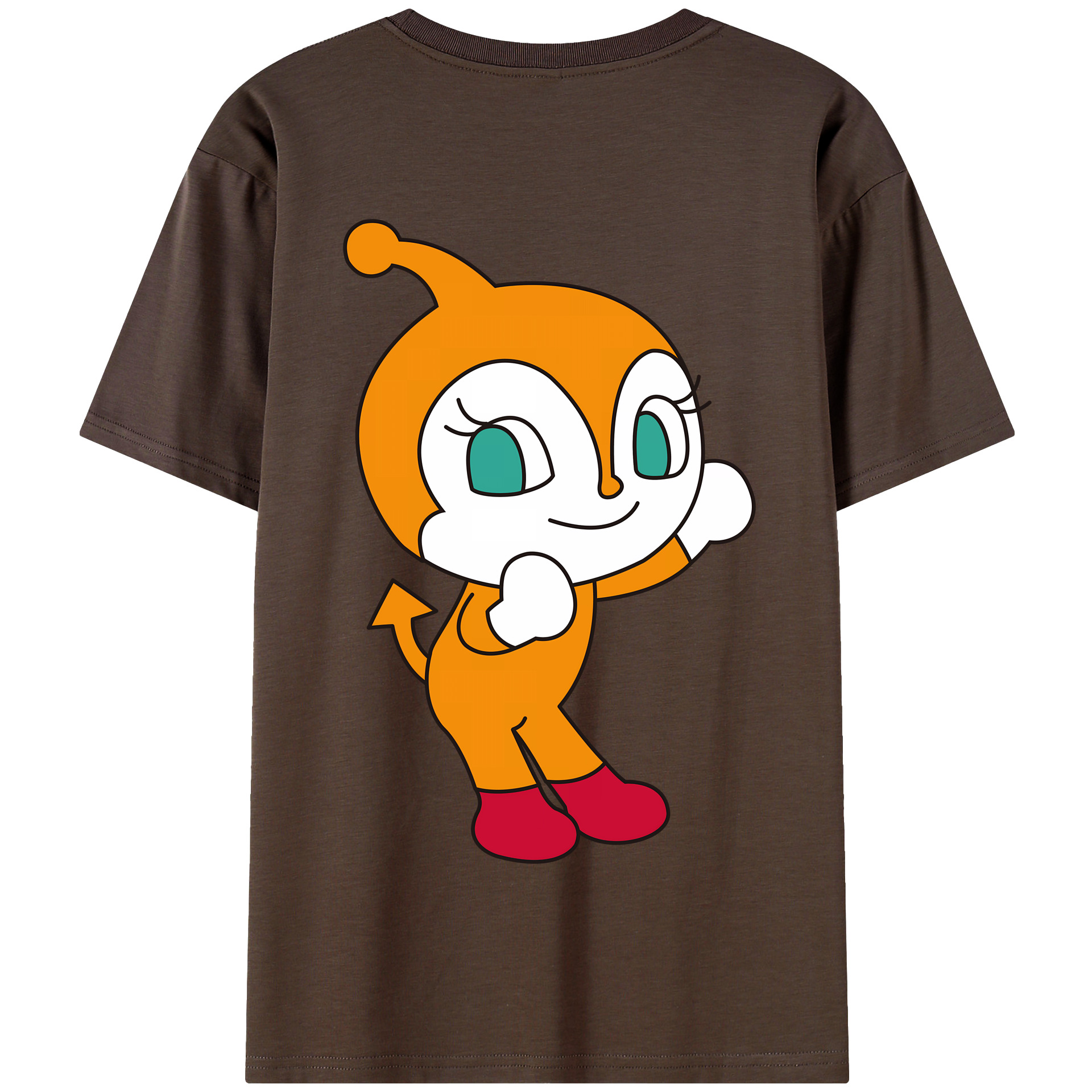 （画像用） アンパンマン Anpanman 綿100％半袖Tシャツ（背面プリント）