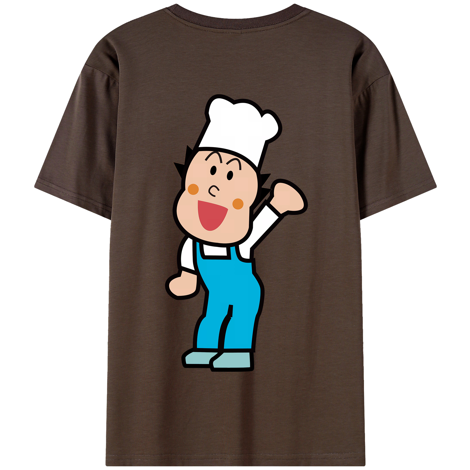（画像用） アンパンマン Anpanman 綿100％半袖Tシャツ（背面プリント）