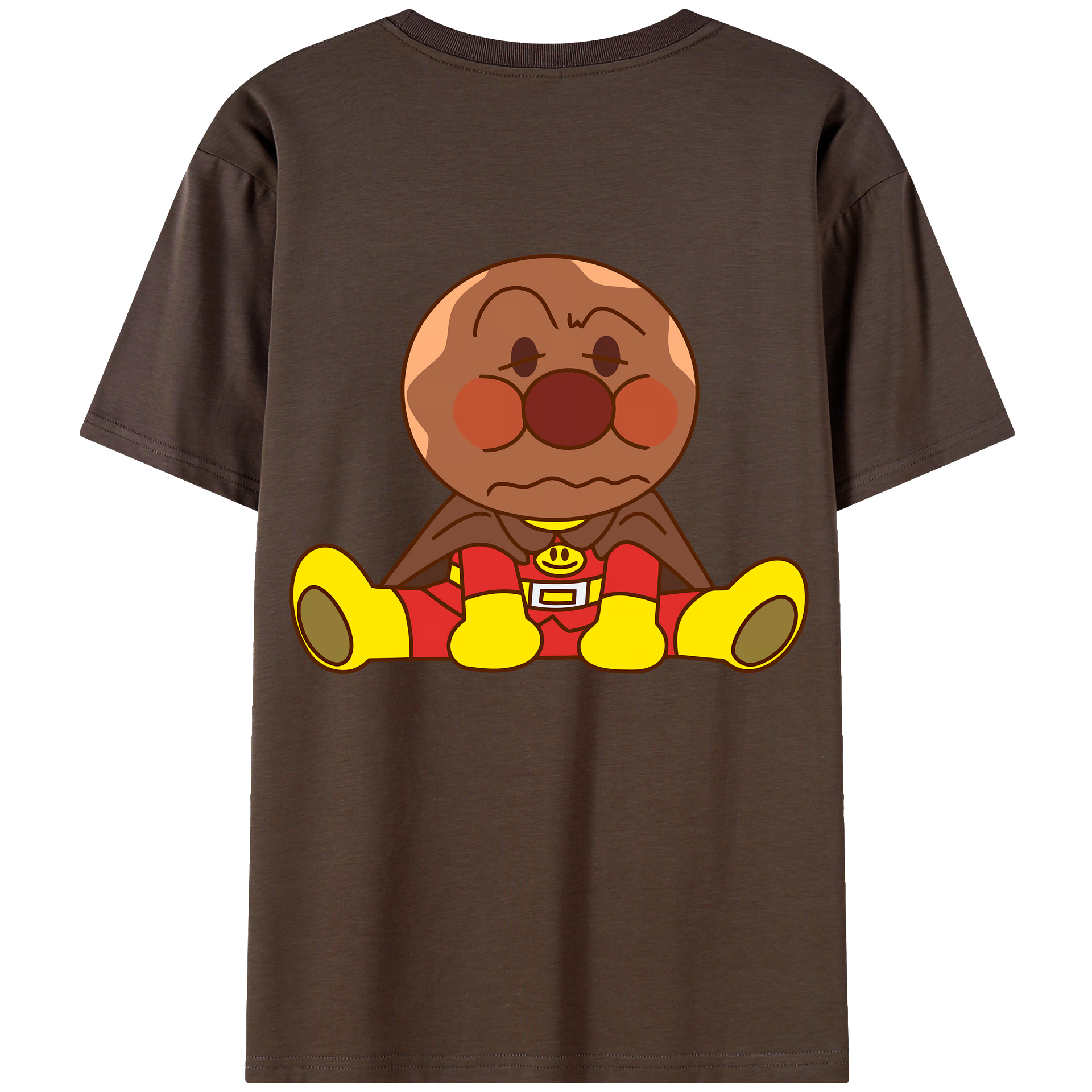 （画像用） アンパンマン Anpanman 綿100％半袖Tシャツ（背面プリント）