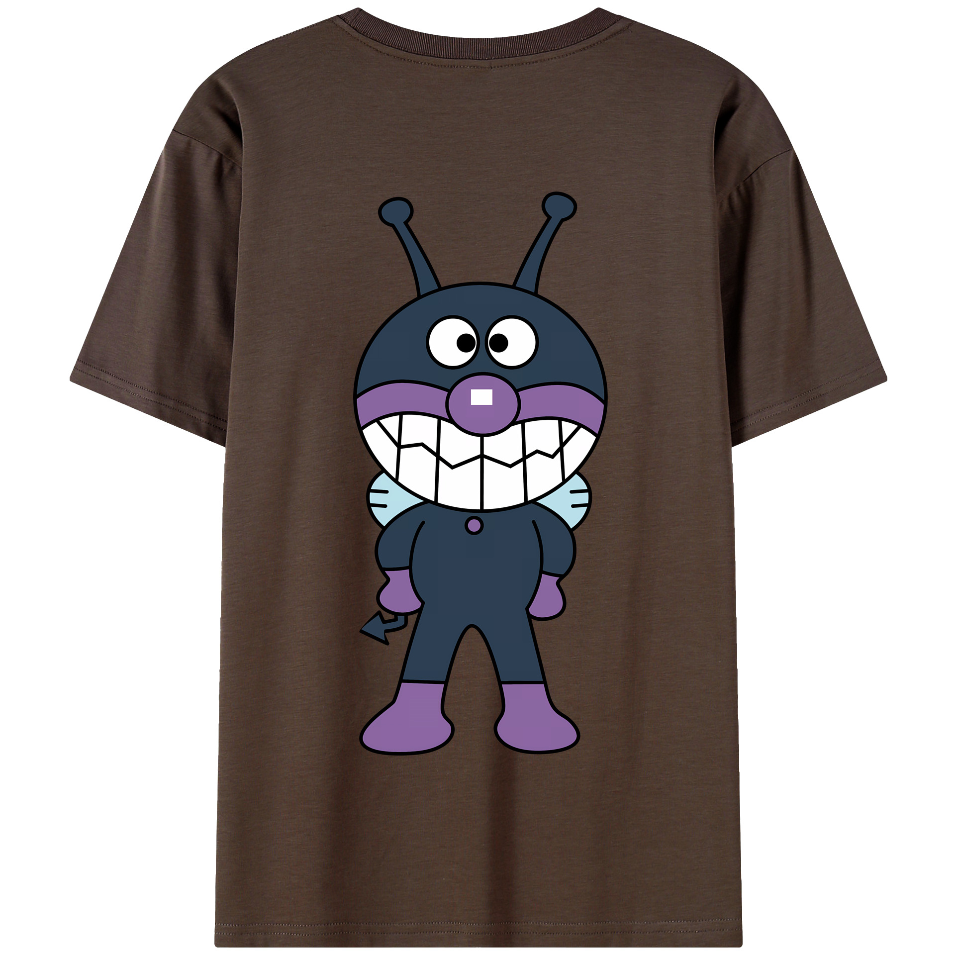 （画像用） アンパンマン Anpanman 綿100％半袖Tシャツ（背面プリント）