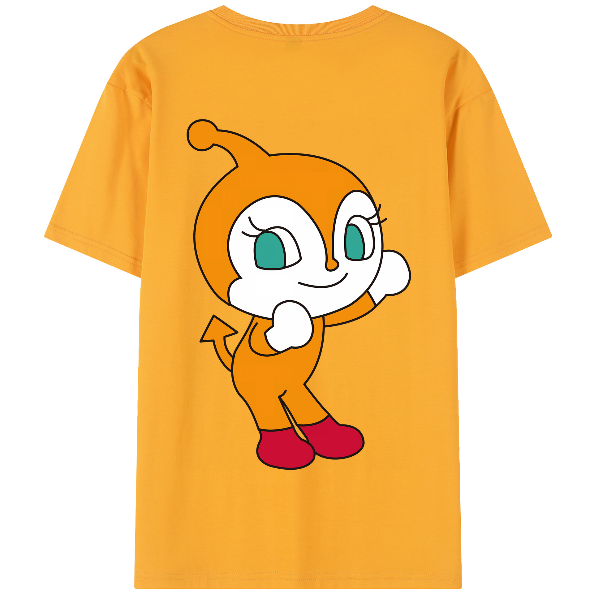 （画像用） アンパンマン Anpanman 綿100％半袖Tシャツ（背面プリント）
