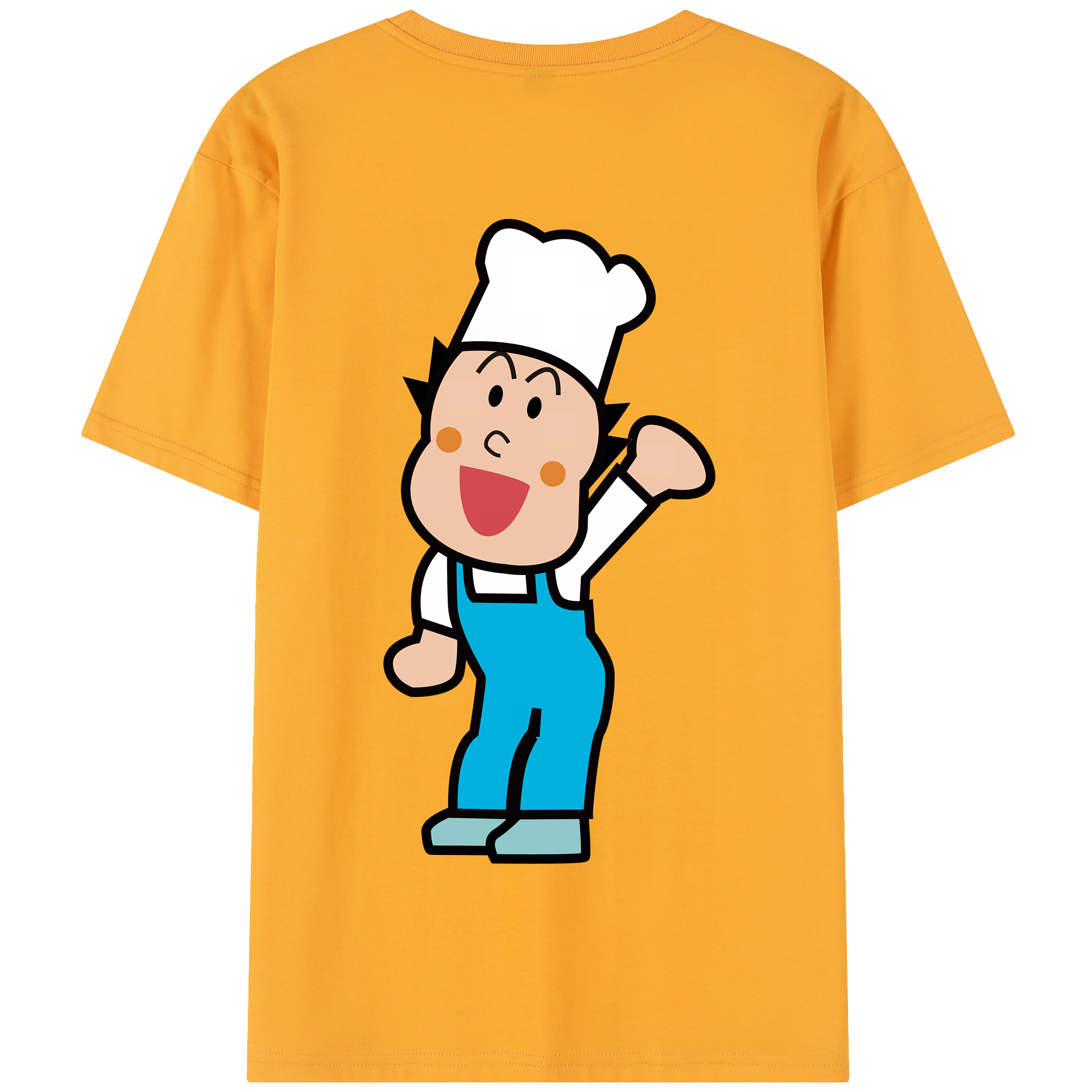 （画像用） アンパンマン Anpanman 綿100％半袖Tシャツ（背面プリント）
