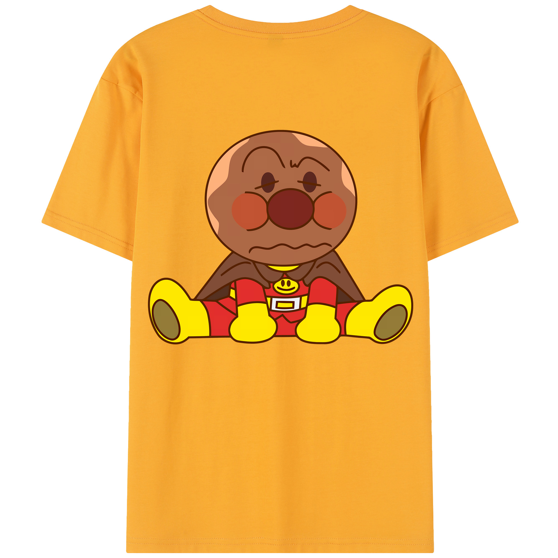 （画像用） アンパンマン Anpanman 綿100％半袖Tシャツ（背面プリント）