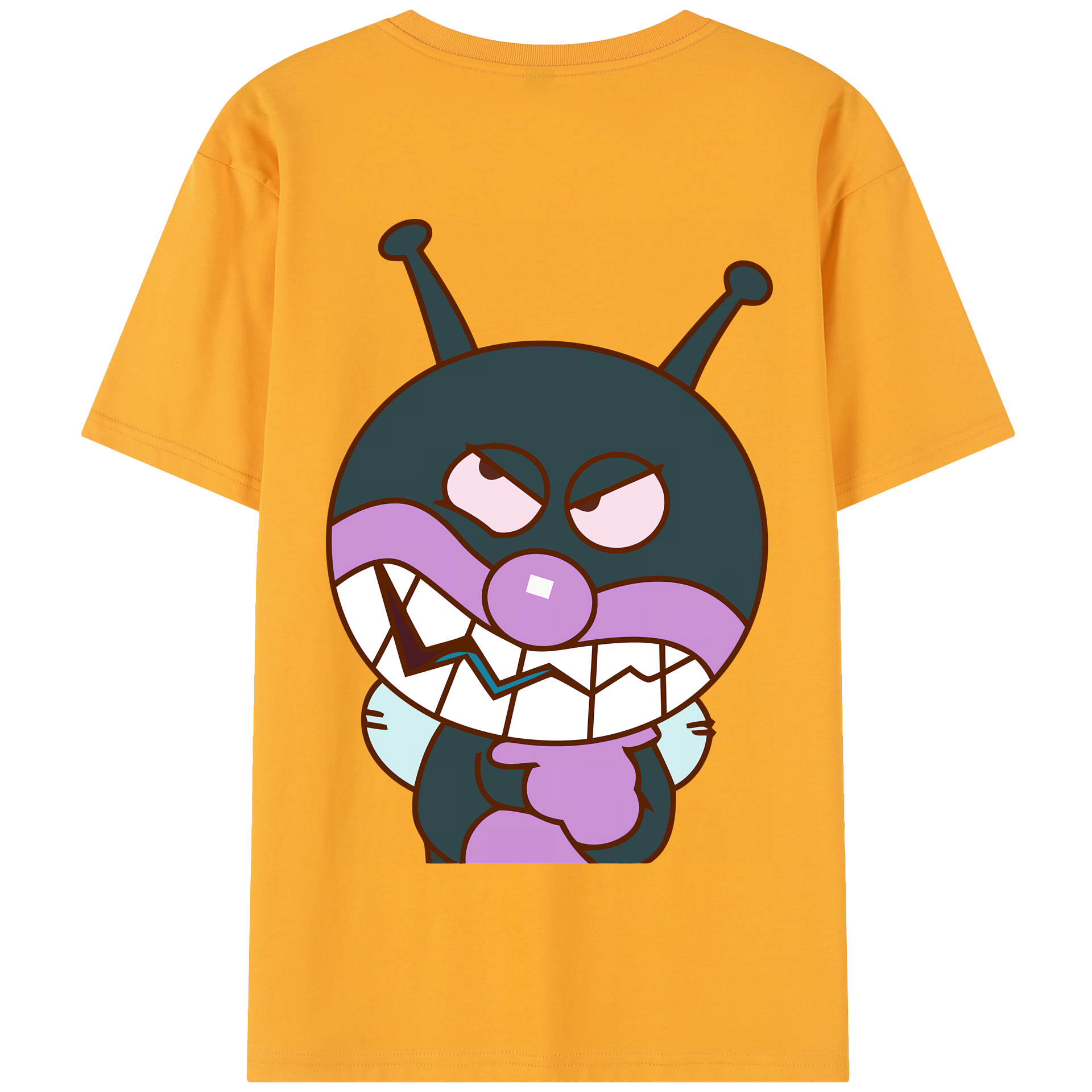 （画像用） アンパンマン Anpanman 綿100％半袖Tシャツ（背面プリント）
