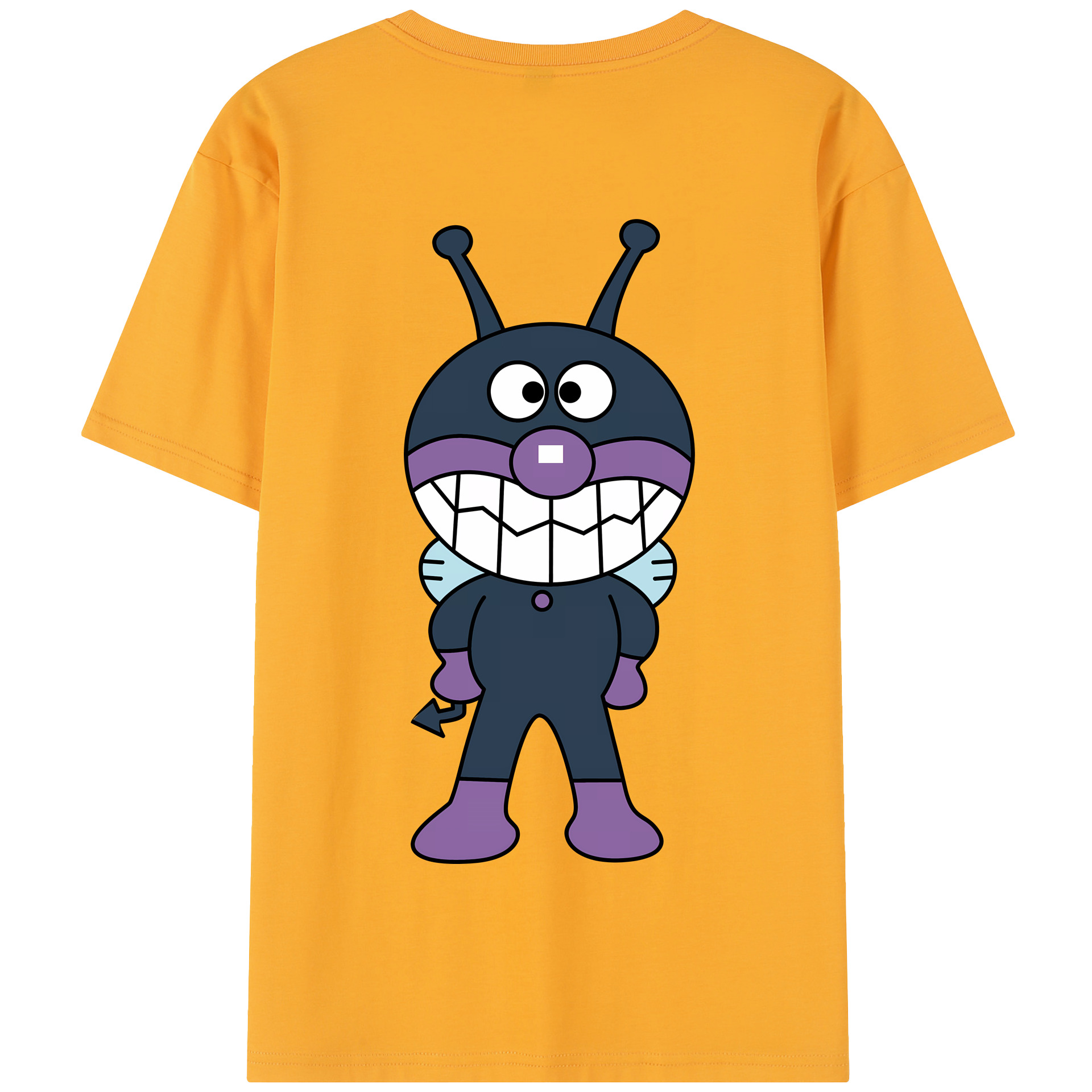 （画像用） アンパンマン Anpanman 綿100％半袖Tシャツ（背面プリント）
