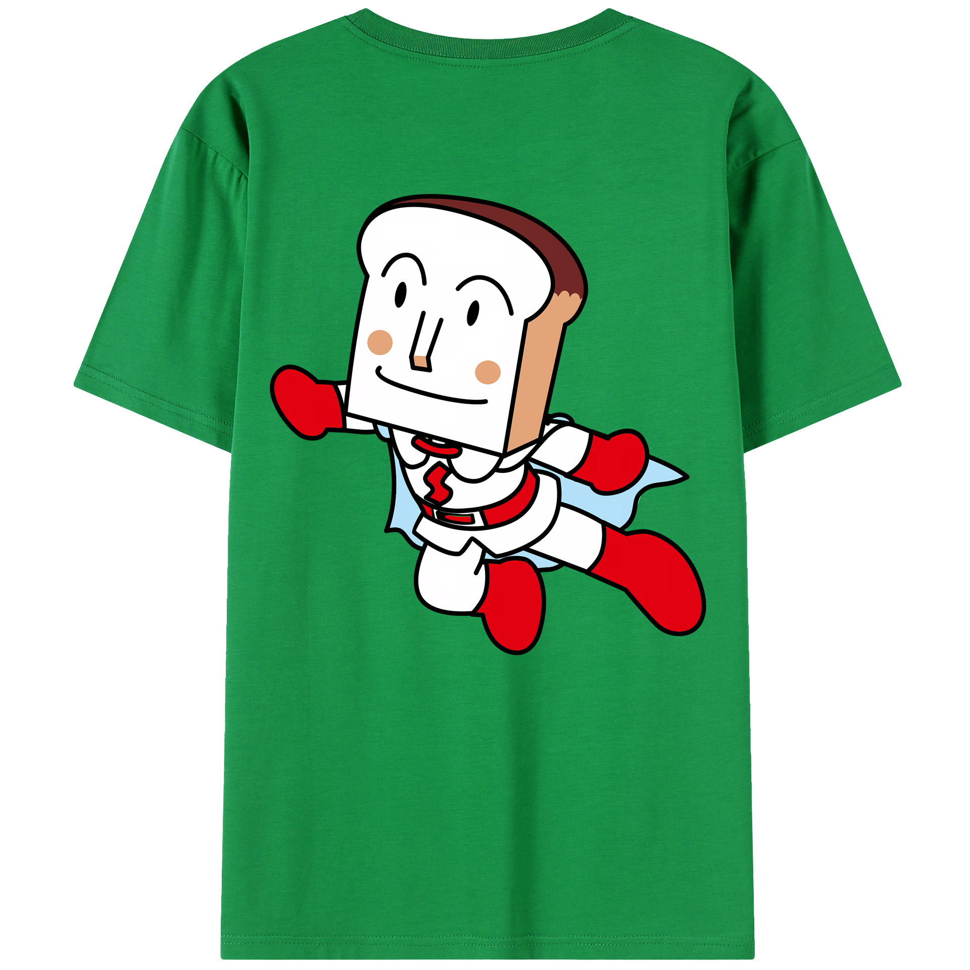 （画像用） アンパンマン Anpanman 綿100％半袖Tシャツ（背面プリント）