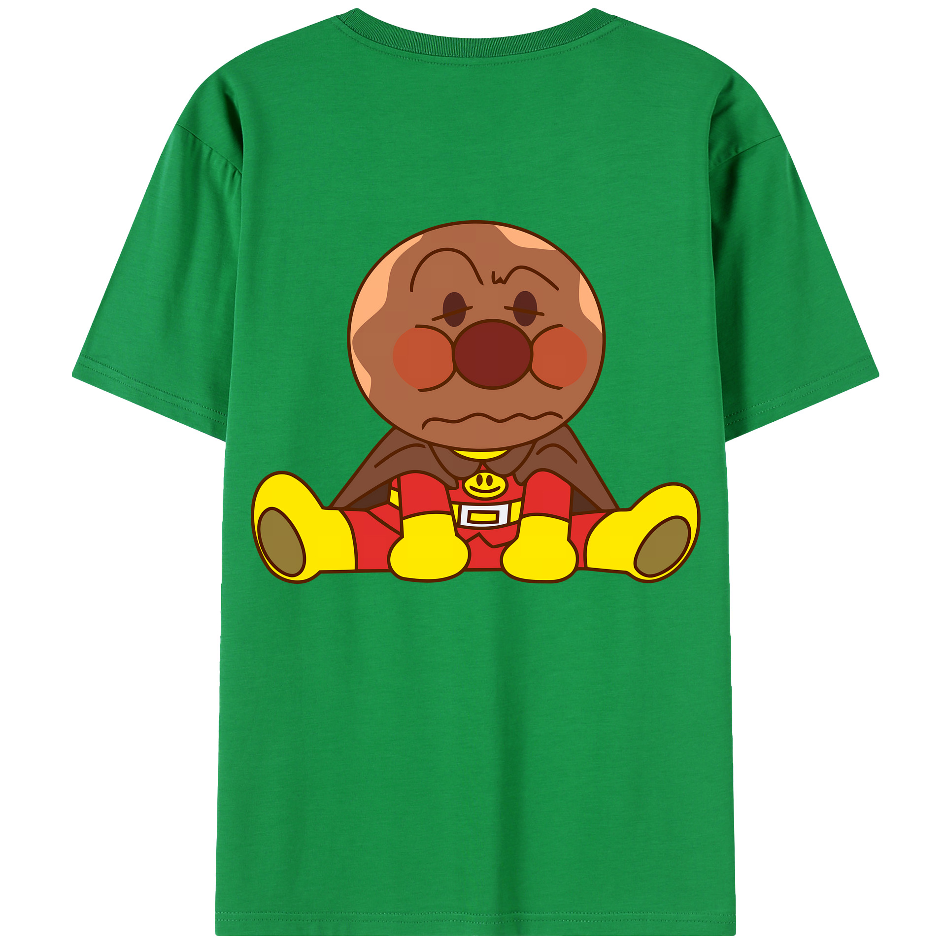 （画像用） アンパンマン Anpanman 綿100％半袖Tシャツ（背面プリント）