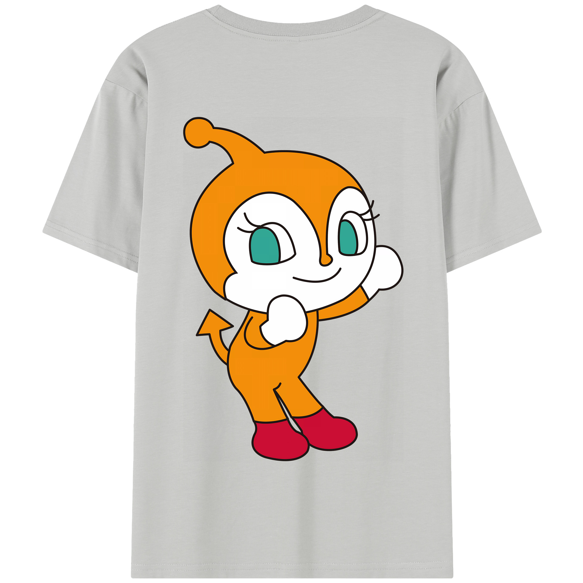（画像用） アンパンマン Anpanman 綿100％半袖Tシャツ（背面プリント）