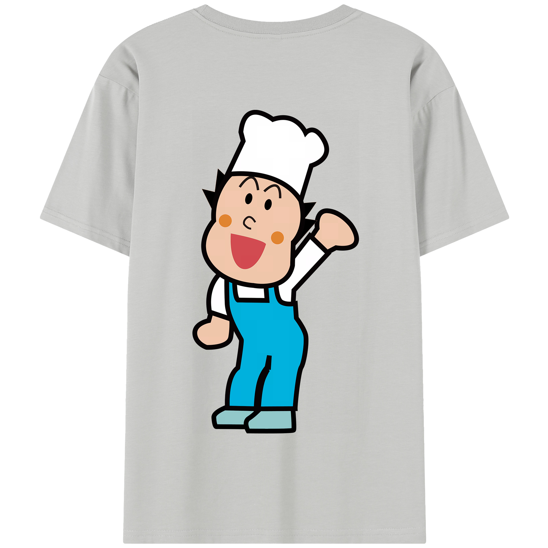 （画像用） アンパンマン Anpanman 綿100％半袖Tシャツ（背面プリント）