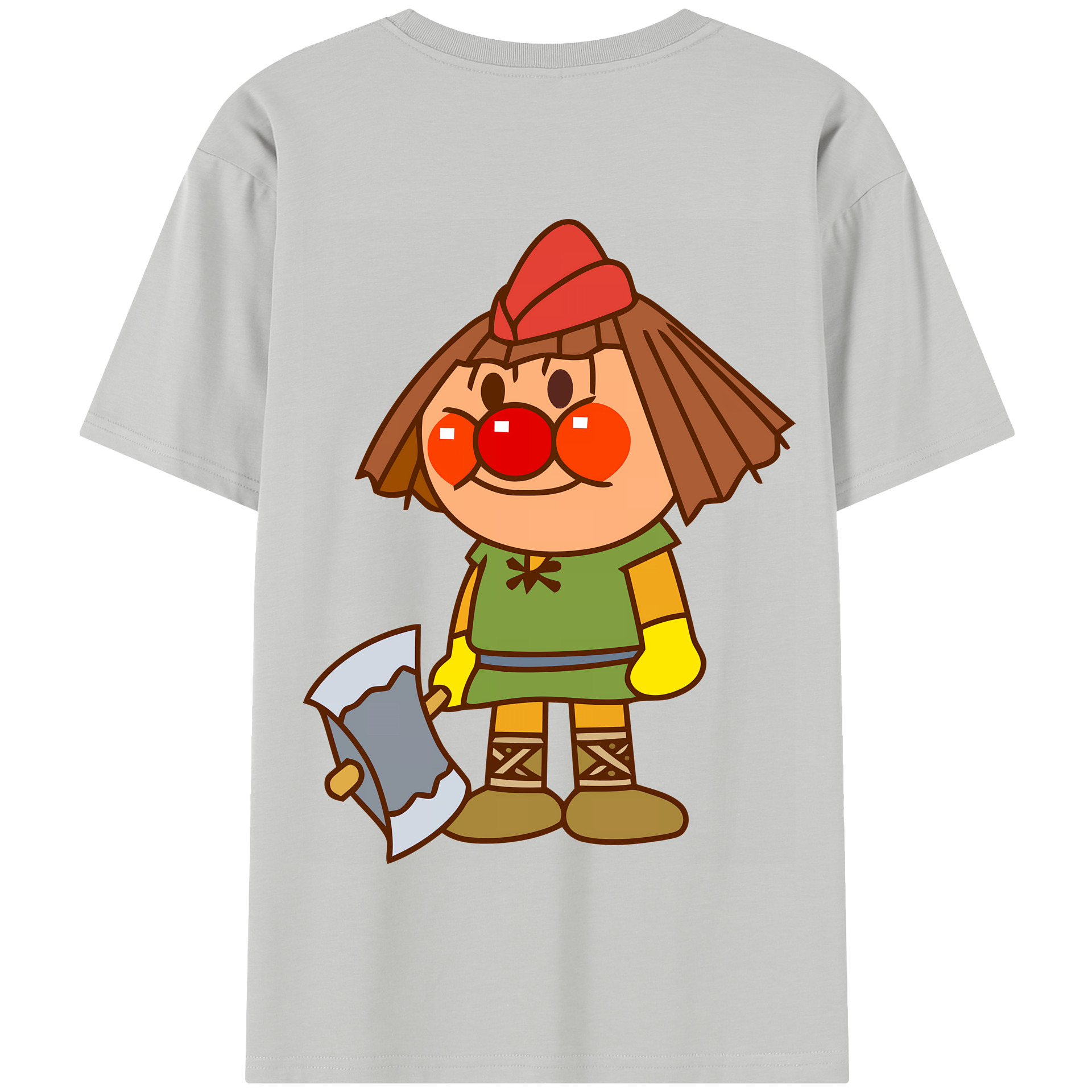 （画像用） アンパンマン Anpanman 綿100％半袖Tシャツ（背面プリント）