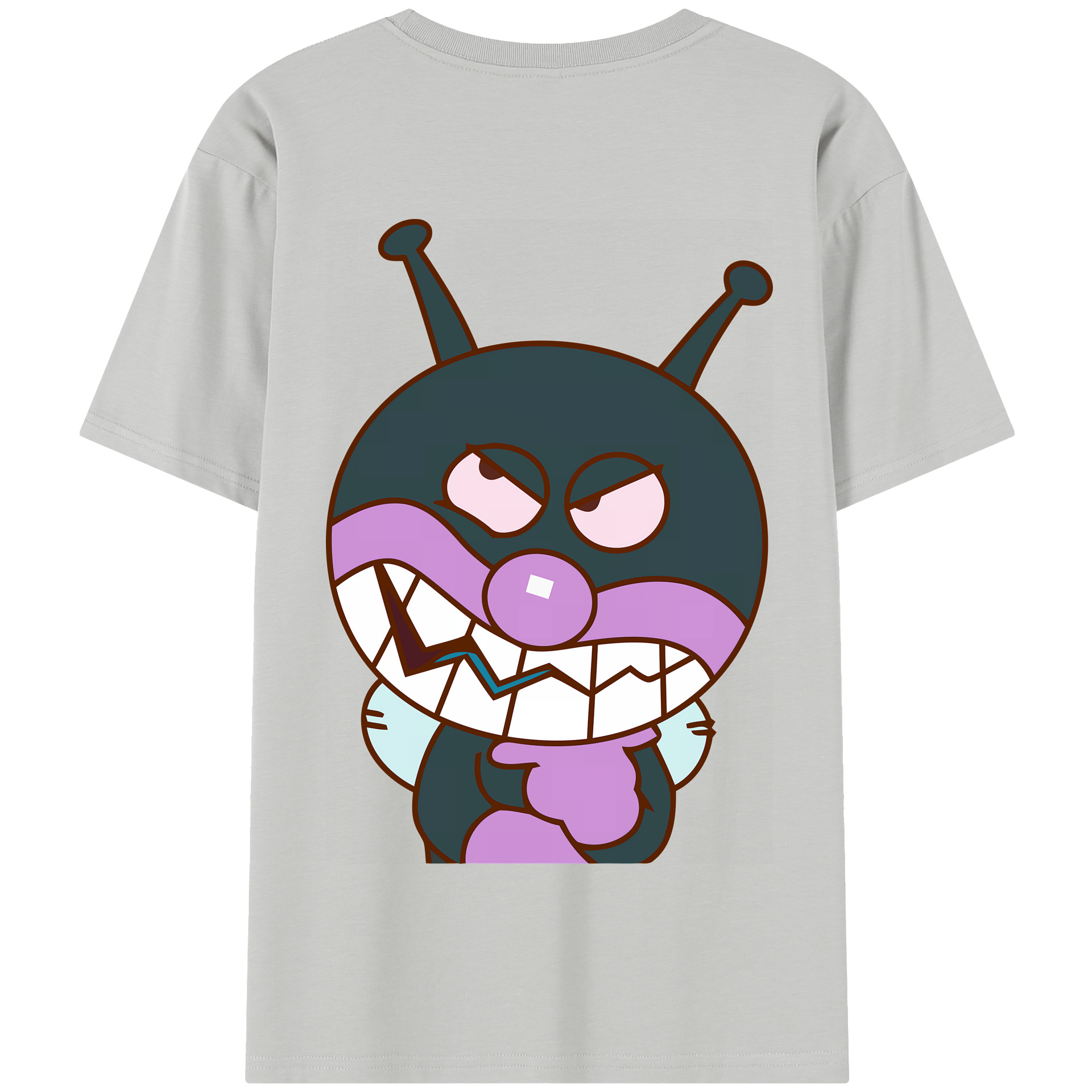（画像用） アンパンマン Anpanman 綿100％半袖Tシャツ（背面プリント）
