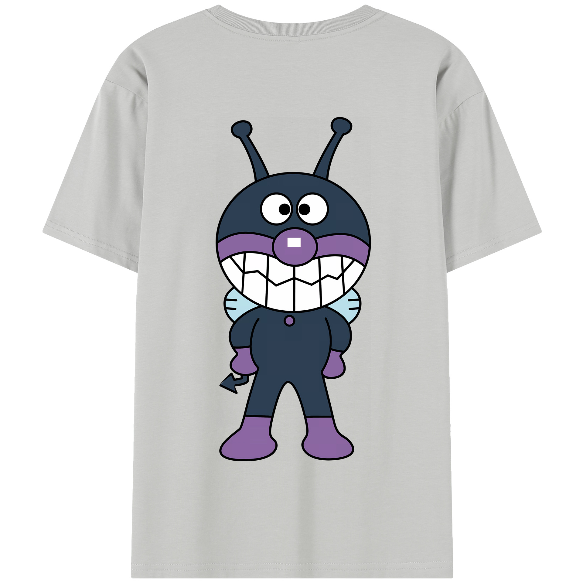 （画像用） アンパンマン Anpanman 綿100％半袖Tシャツ（背面プリント）