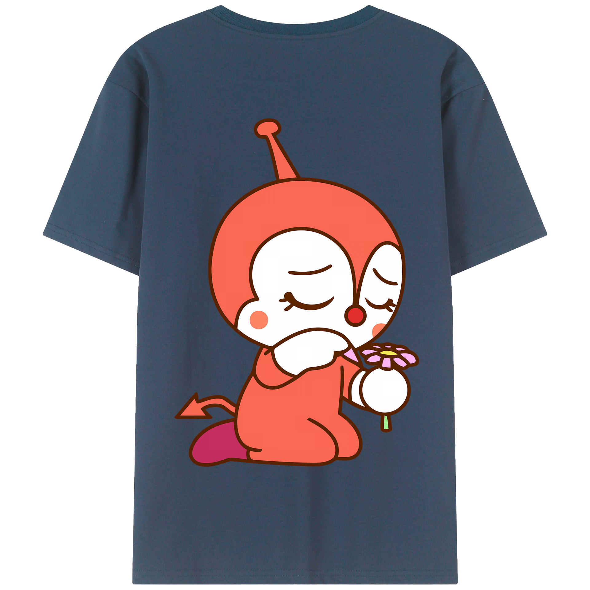 （画像用） アンパンマン Anpanman 綿100％半袖Tシャツ（背面プリント）