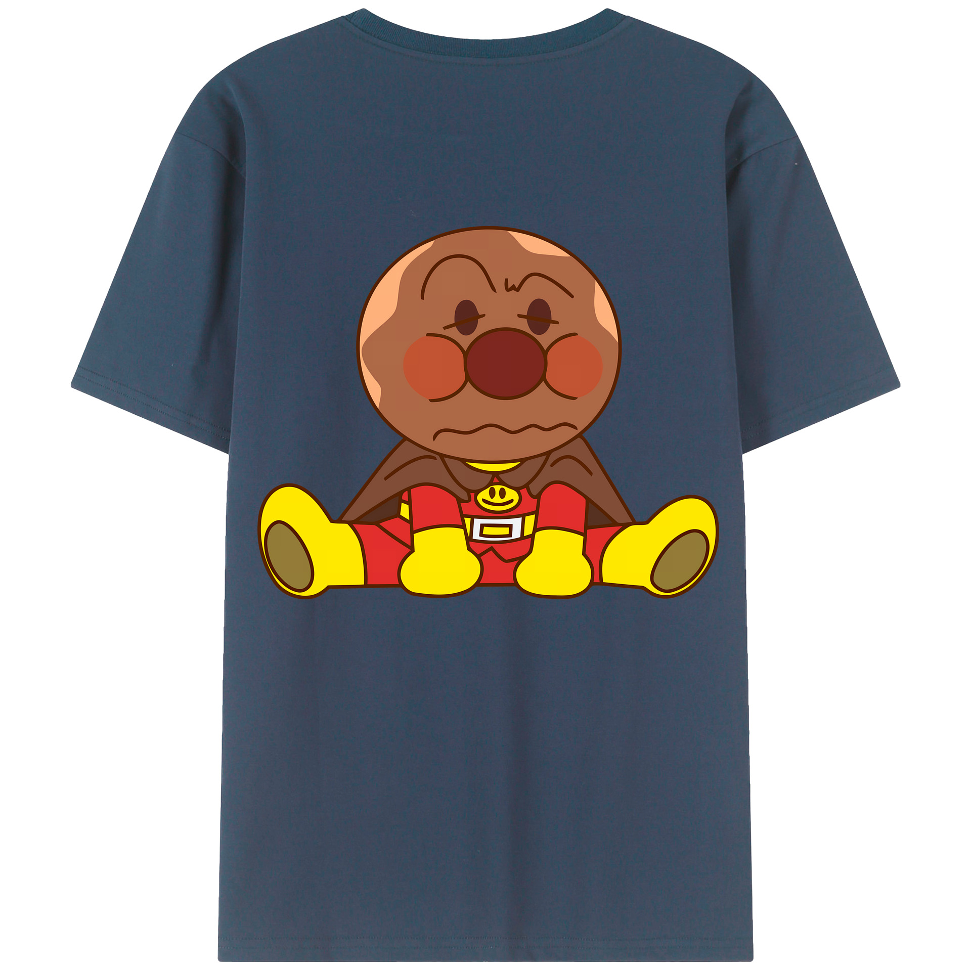（画像用） アンパンマン Anpanman 綿100％半袖Tシャツ（背面プリント）