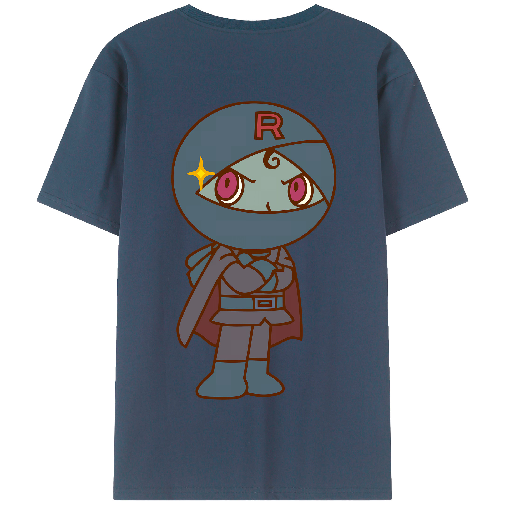 （画像用） アンパンマン Anpanman 綿100％半袖Tシャツ（背面プリント）