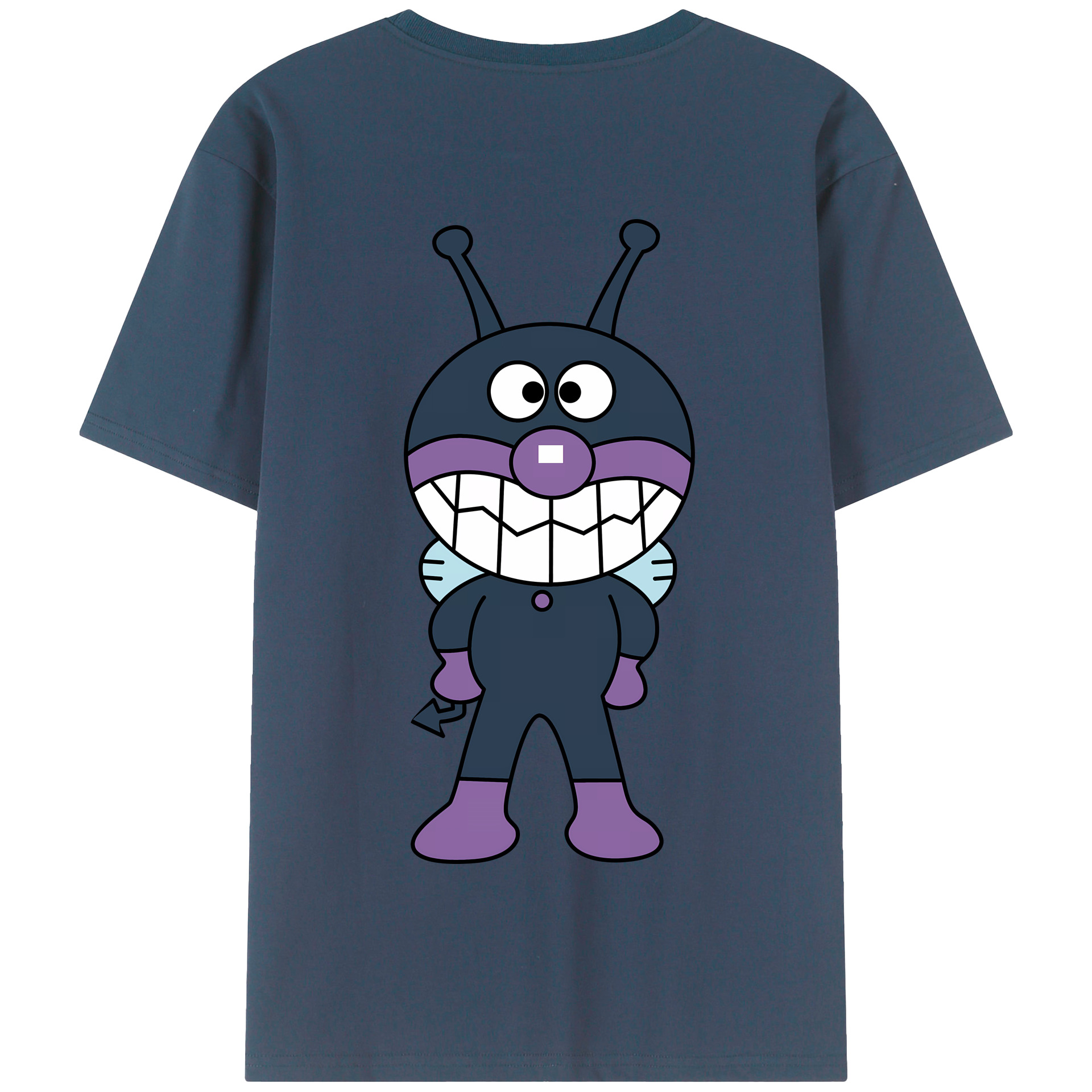 （画像用） アンパンマン Anpanman 綿100％半袖Tシャツ（背面プリント）