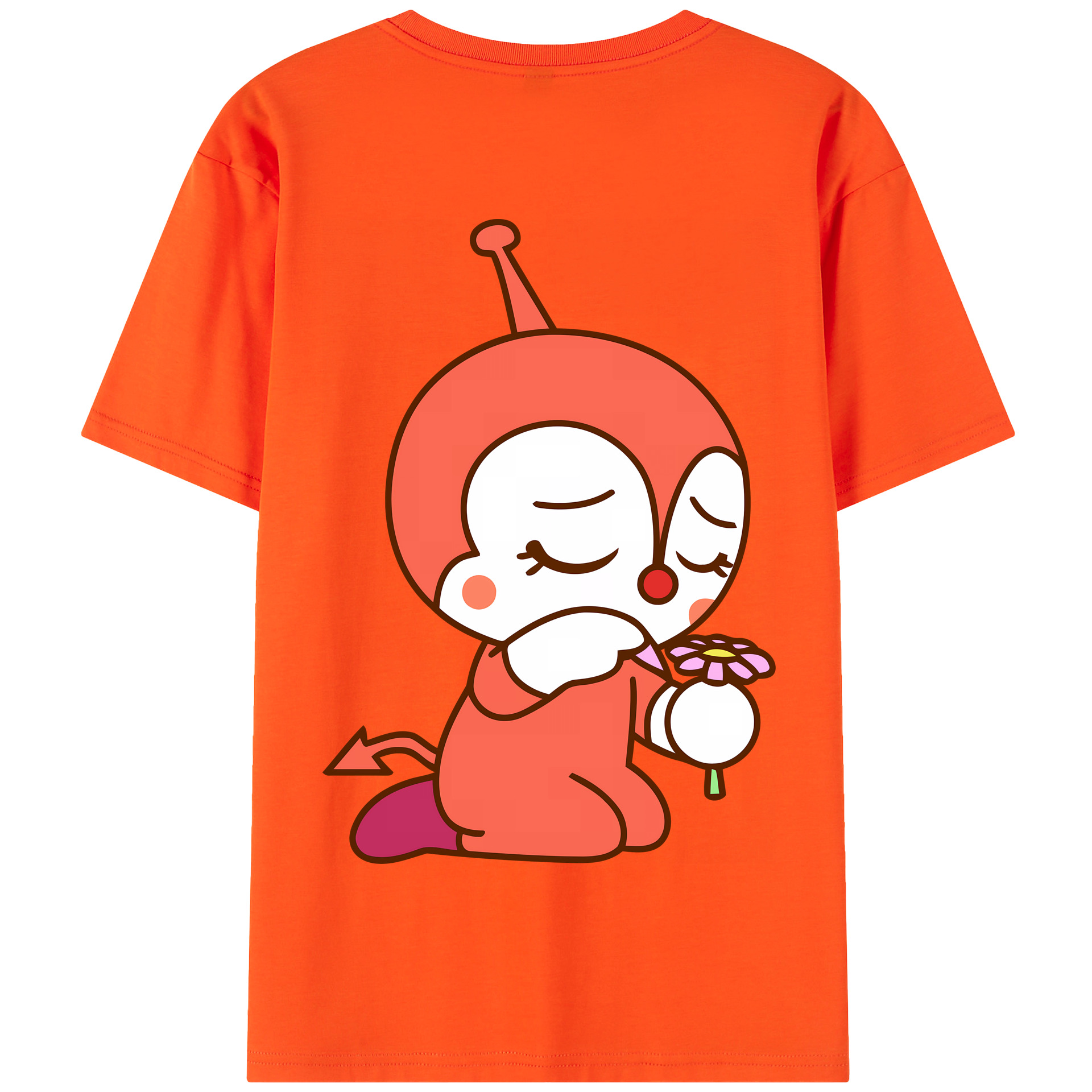 （画像用） アンパンマン Anpanman 綿100％半袖Tシャツ（背面プリント）