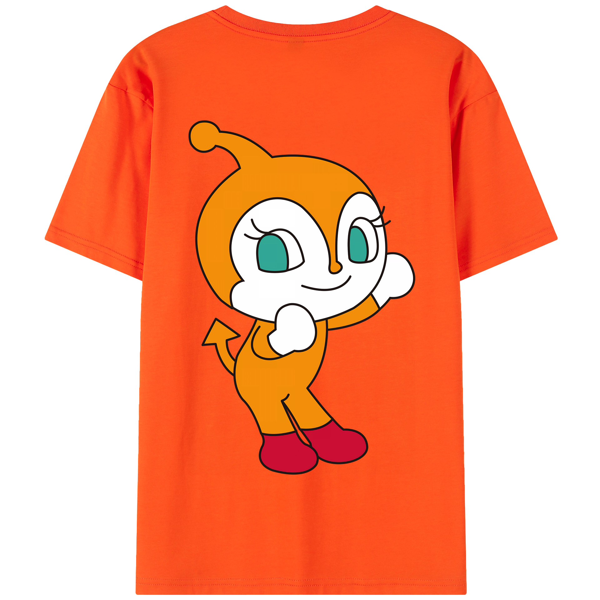 （画像用） アンパンマン Anpanman 綿100％半袖Tシャツ（背面プリント）