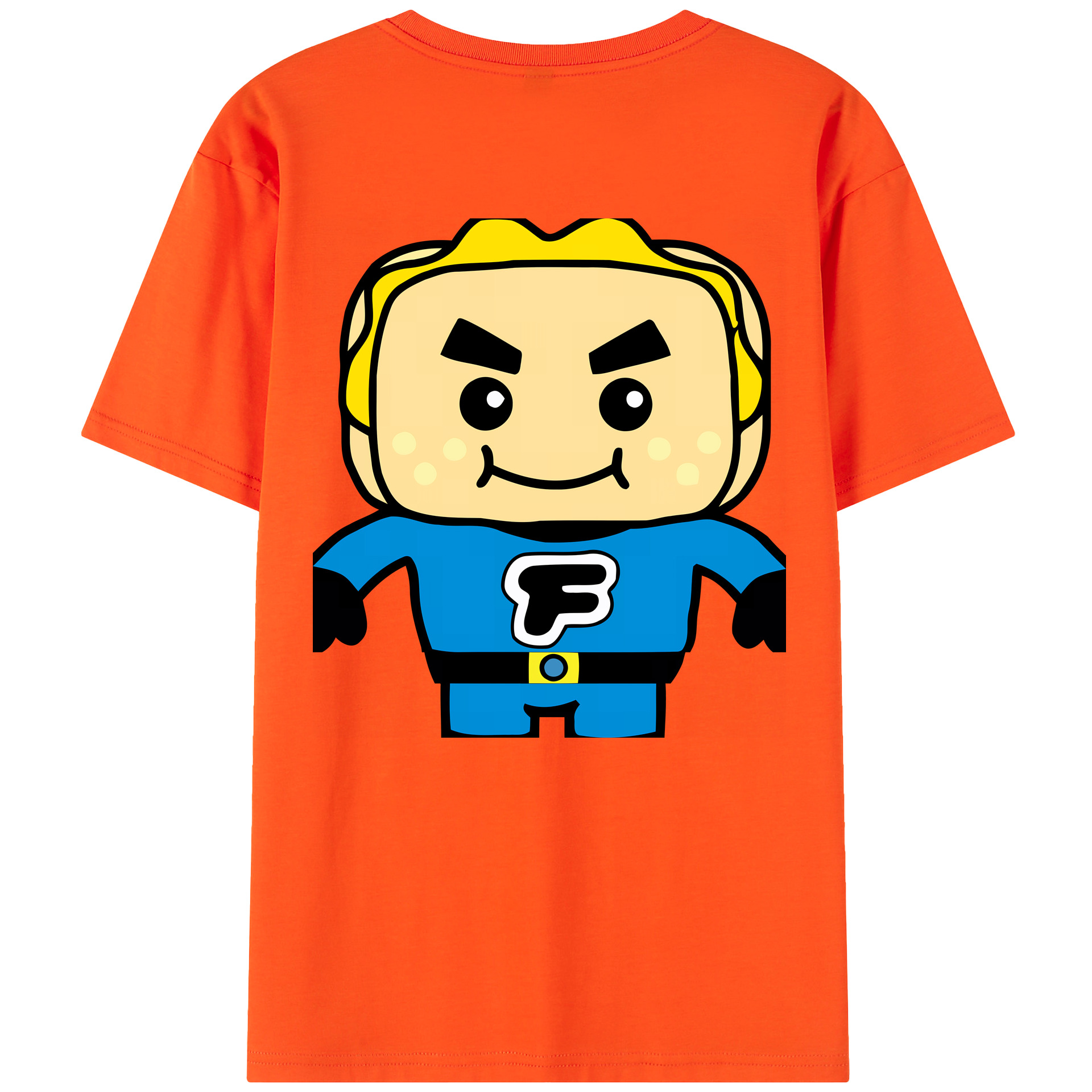 アンパンマン Anpanman 綿100％半袖Tシャツ（背面プリント）