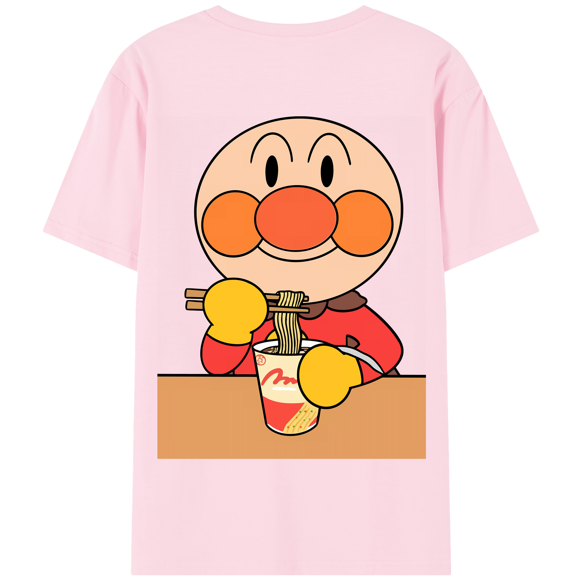 （画像用） アンパンマン Anpanman 綿100％半袖Tシャツ（背面プリント）