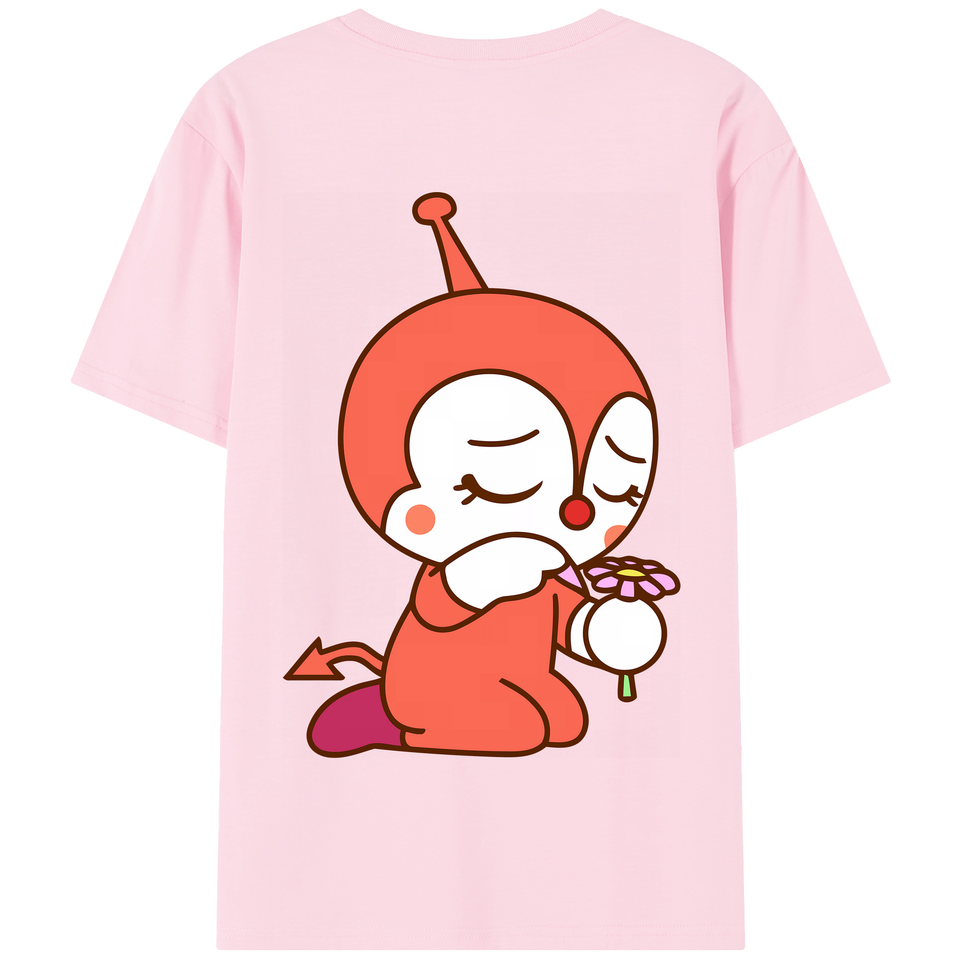 （画像用） アンパンマン Anpanman 綿100％半袖Tシャツ（背面プリント）