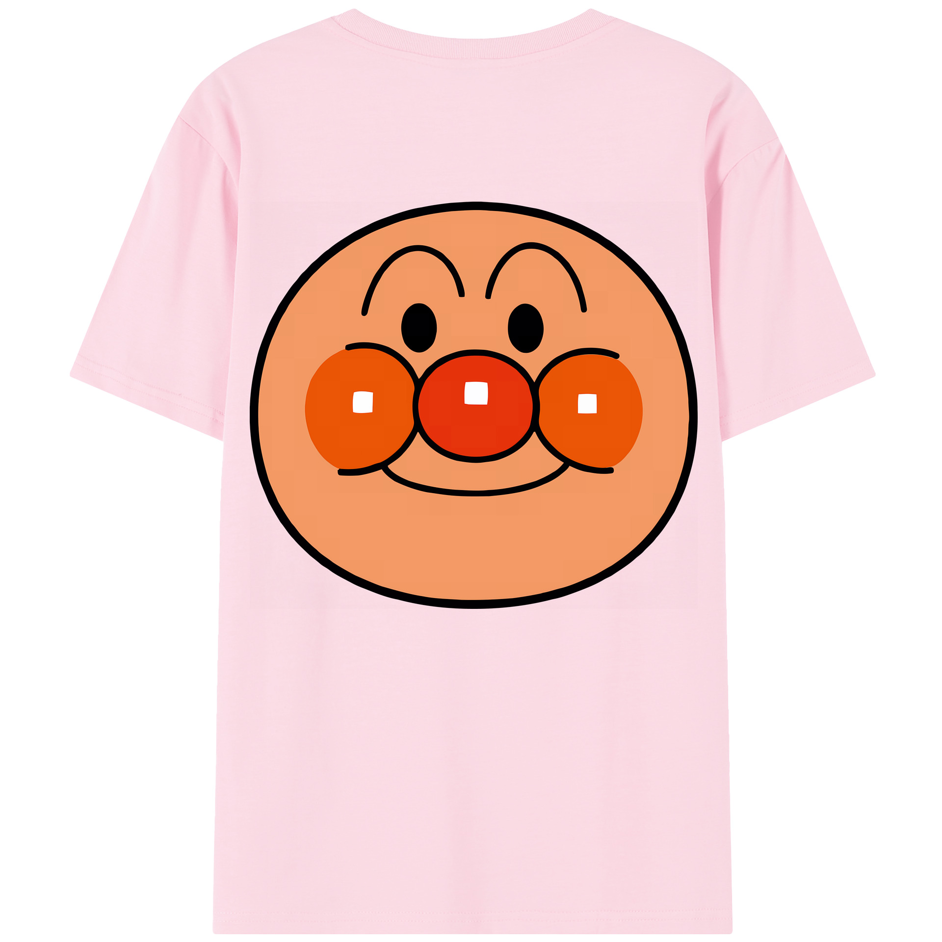 （画像用） アンパンマン Anpanman 綿100％半袖Tシャツ（背面プリント）