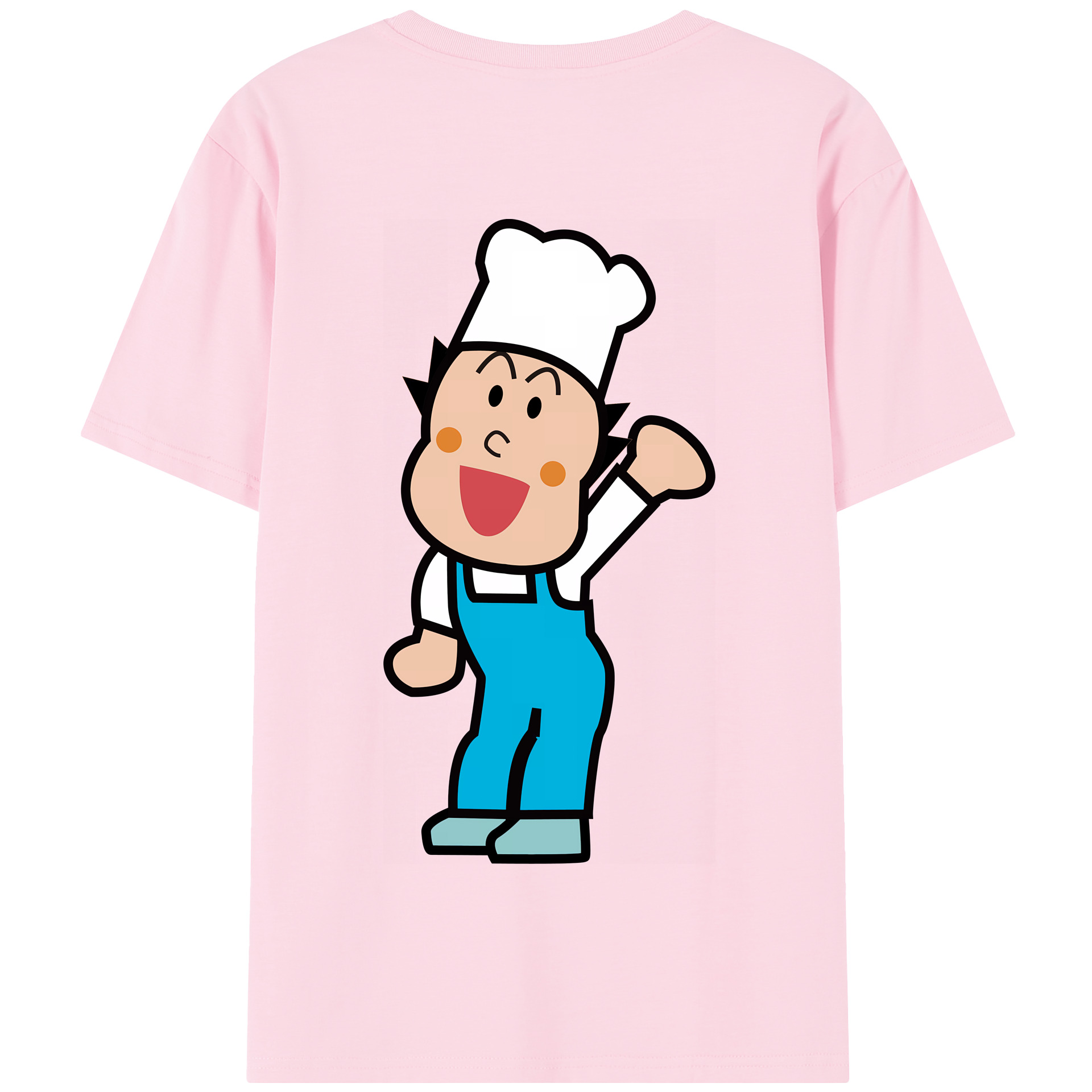 （画像用） アンパンマン Anpanman 綿100％半袖Tシャツ（背面プリント）