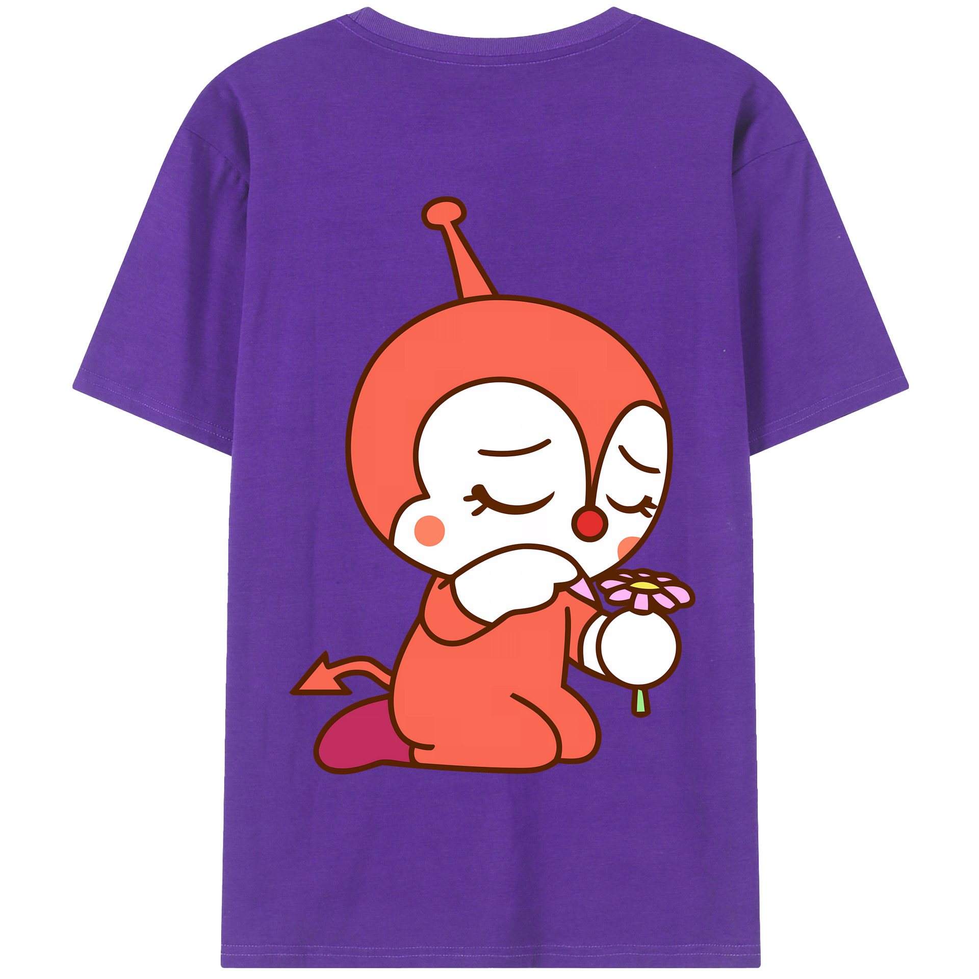 （画像用） アンパンマン Anpanman 綿100％半袖Tシャツ（背面プリント）