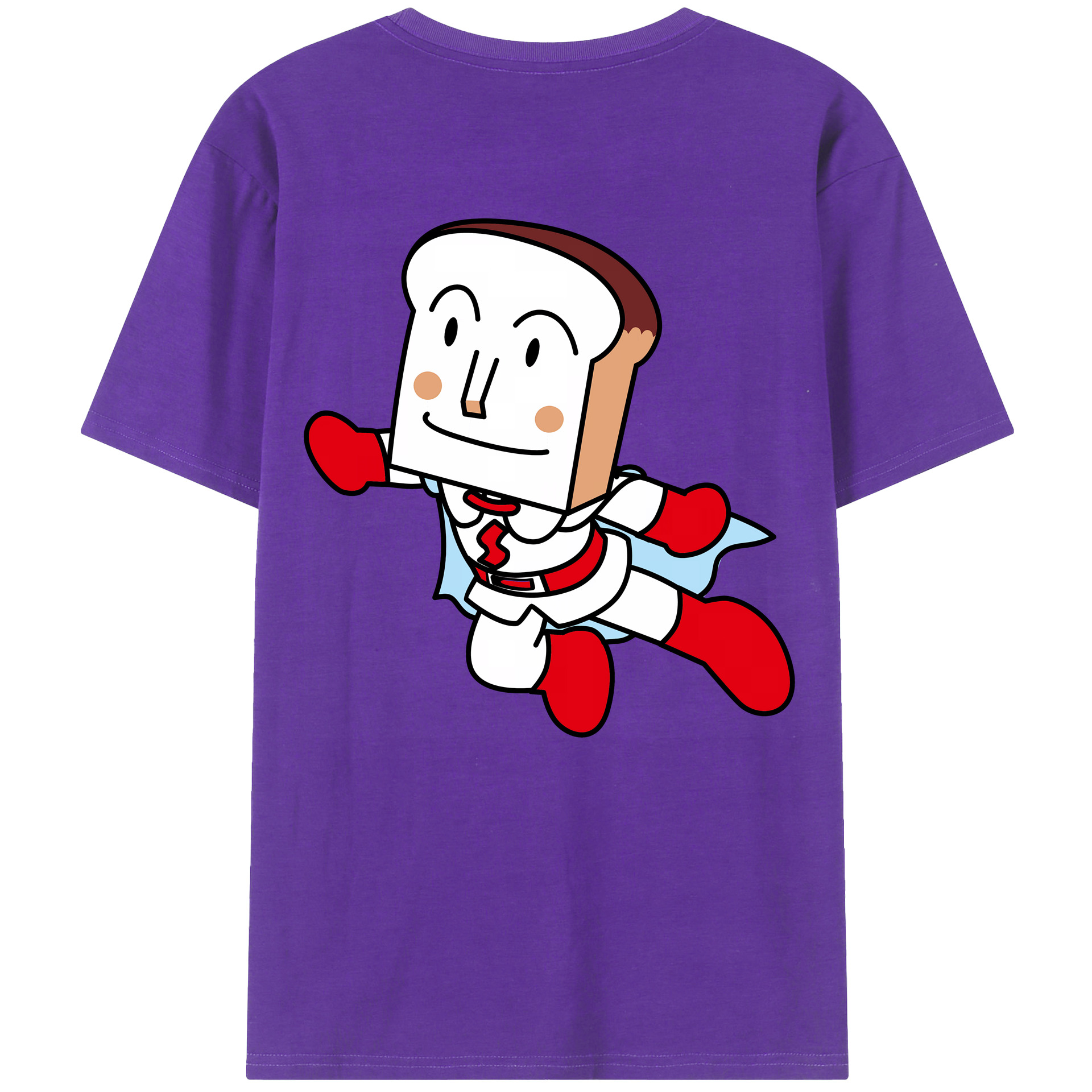 （画像用） アンパンマン Anpanman 綿100％半袖Tシャツ（背面プリント）