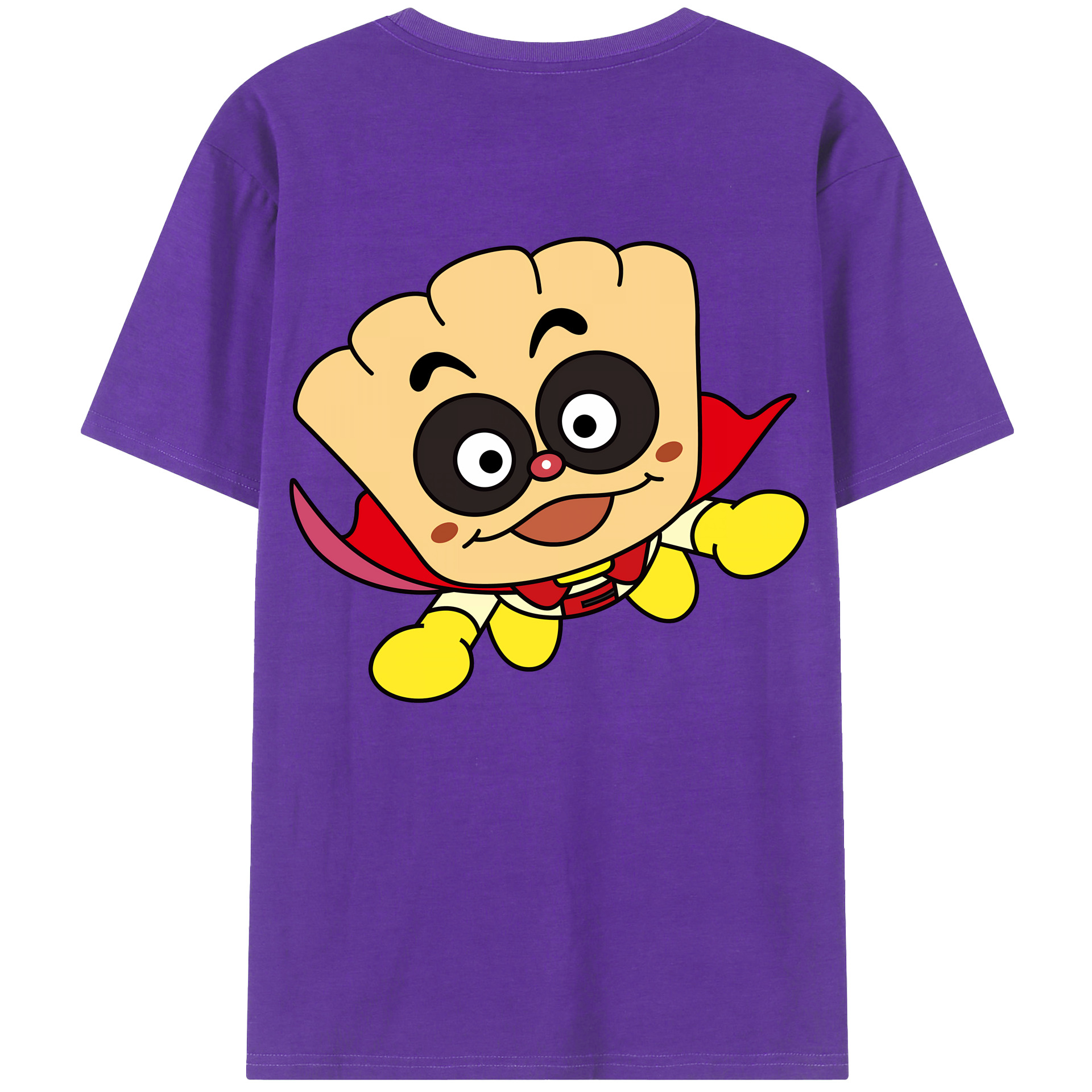 （画像用） アンパンマン Anpanman 綿100％半袖Tシャツ（背面プリント）