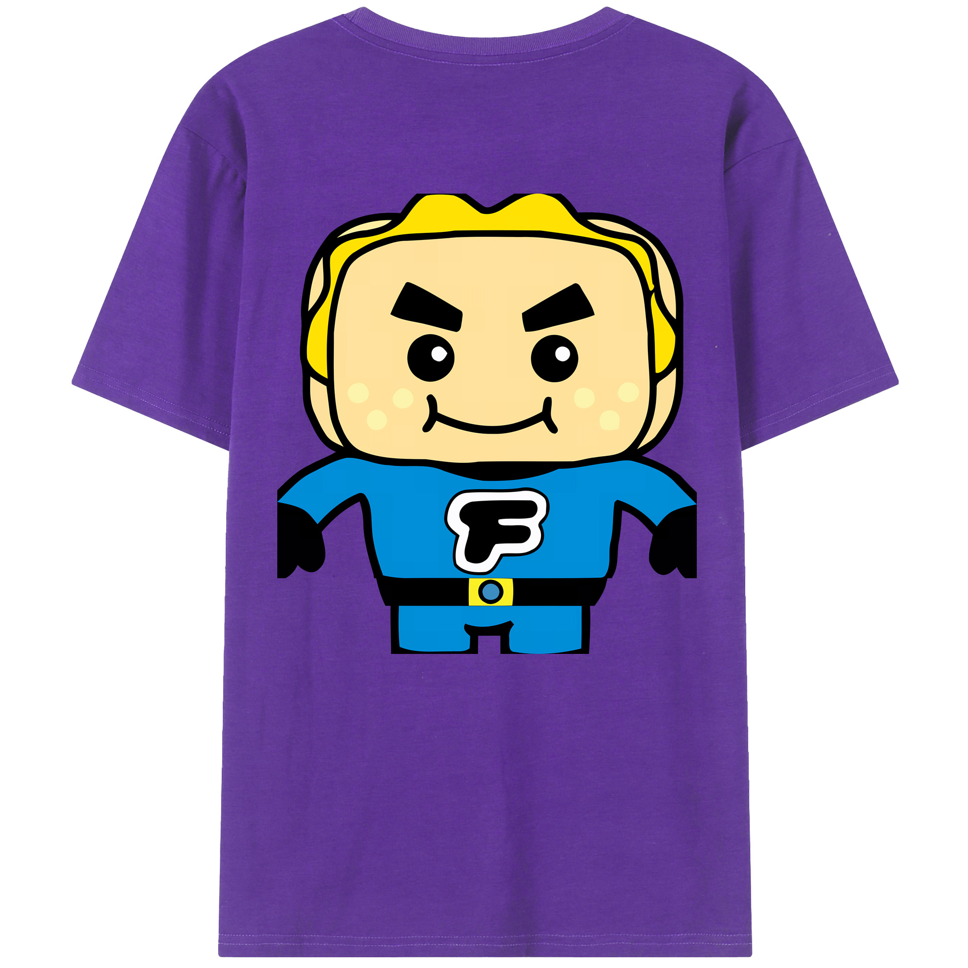 アンパンマン Anpanman 綿100％半袖Tシャツ（背面プリント）