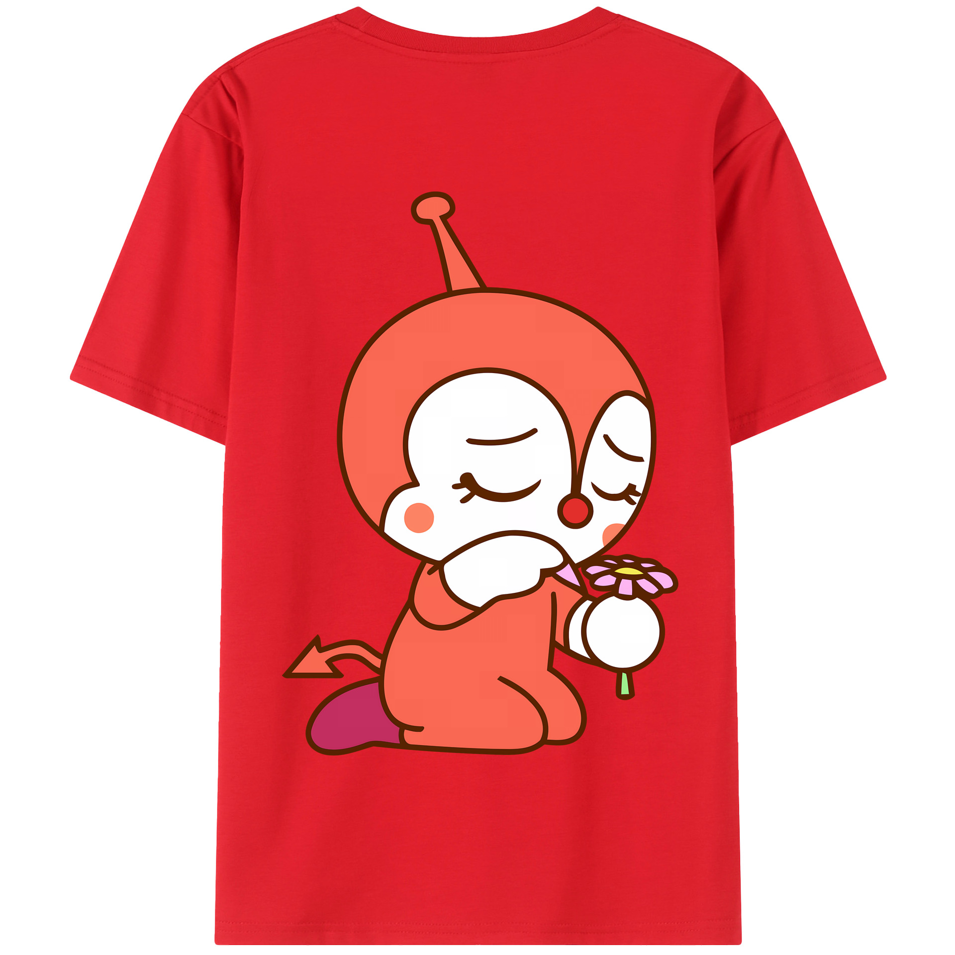 （画像用） アンパンマン Anpanman 綿100％半袖Tシャツ（背面プリント）