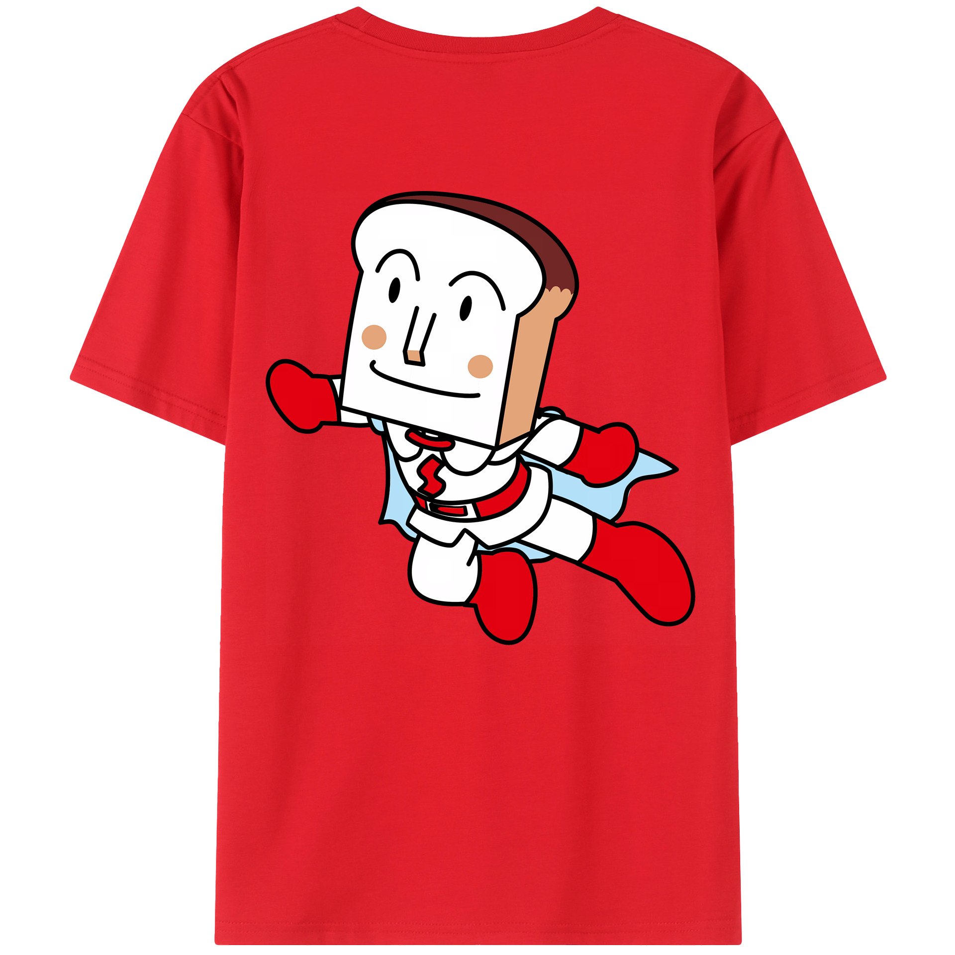 （画像用） アンパンマン Anpanman 綿100％半袖Tシャツ（背面プリント）