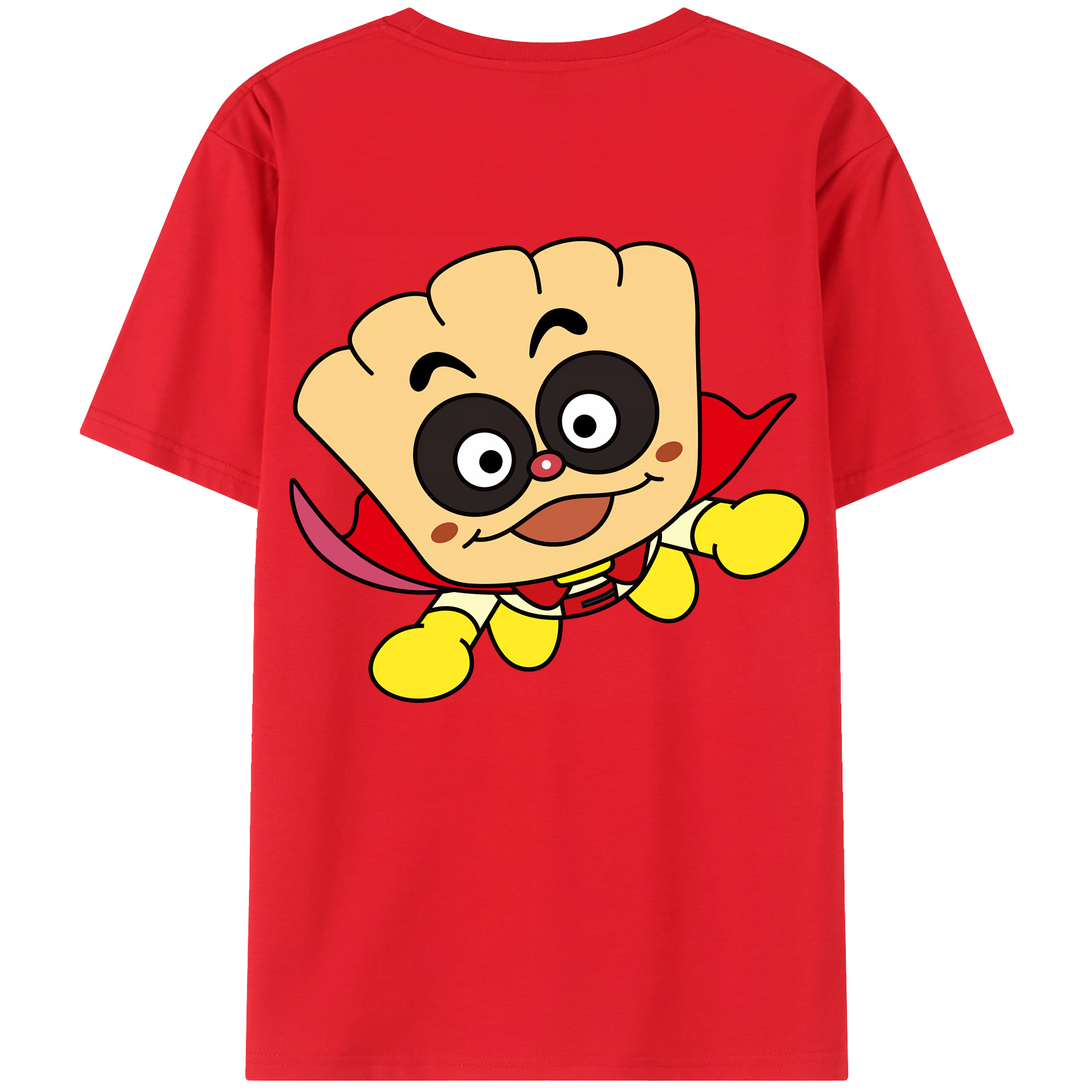 （画像用） アンパンマン Anpanman 綿100％半袖Tシャツ（背面プリント）