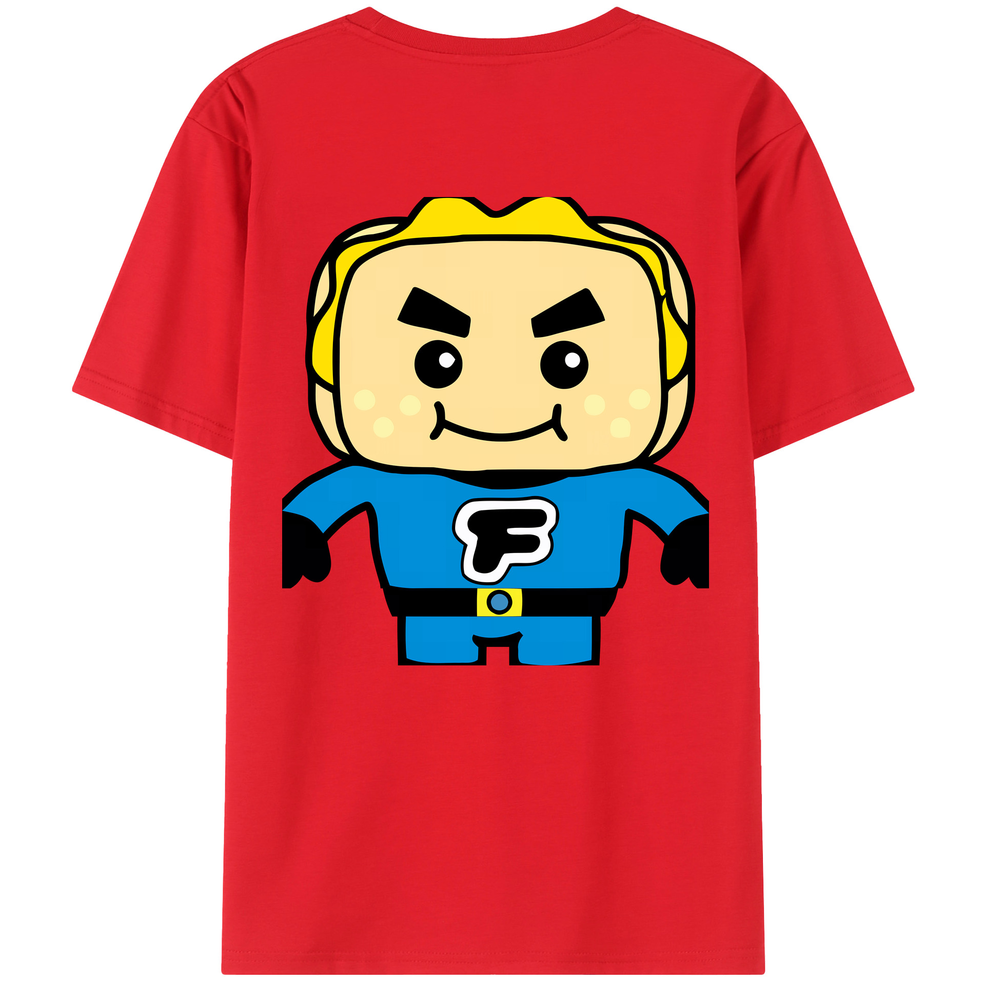 アンパンマン Anpanman 綿100％半袖Tシャツ（背面プリント）