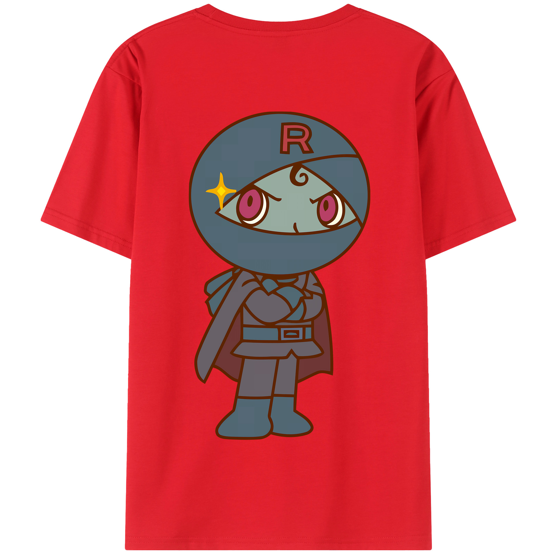 （画像用） アンパンマン Anpanman 綿100％半袖Tシャツ（背面プリント）